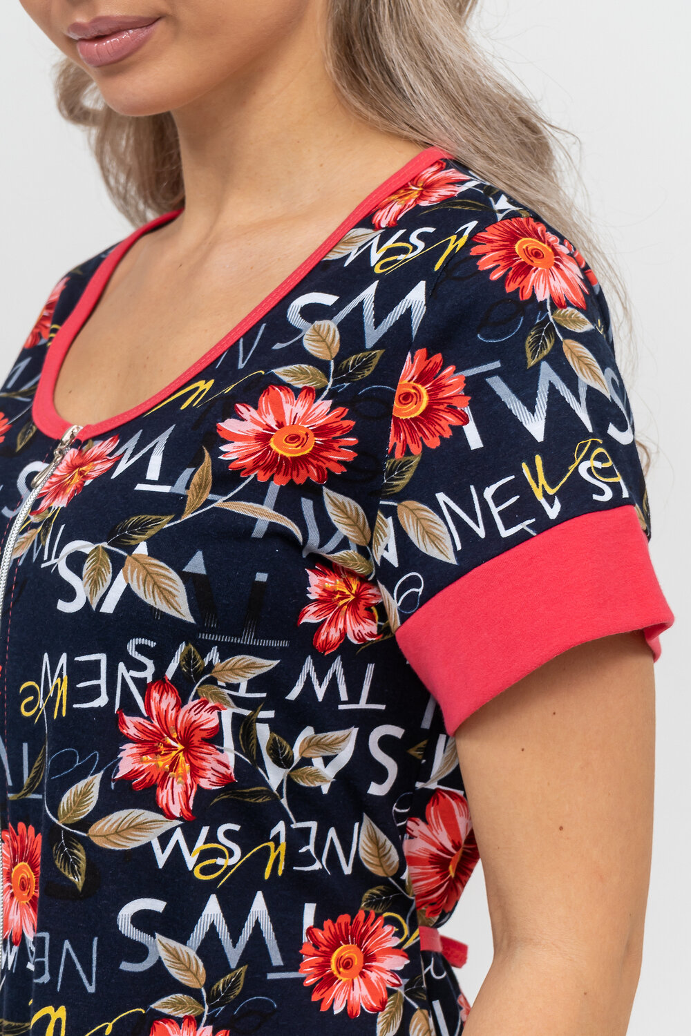 Натали Халат 578685 36915 темно-синий