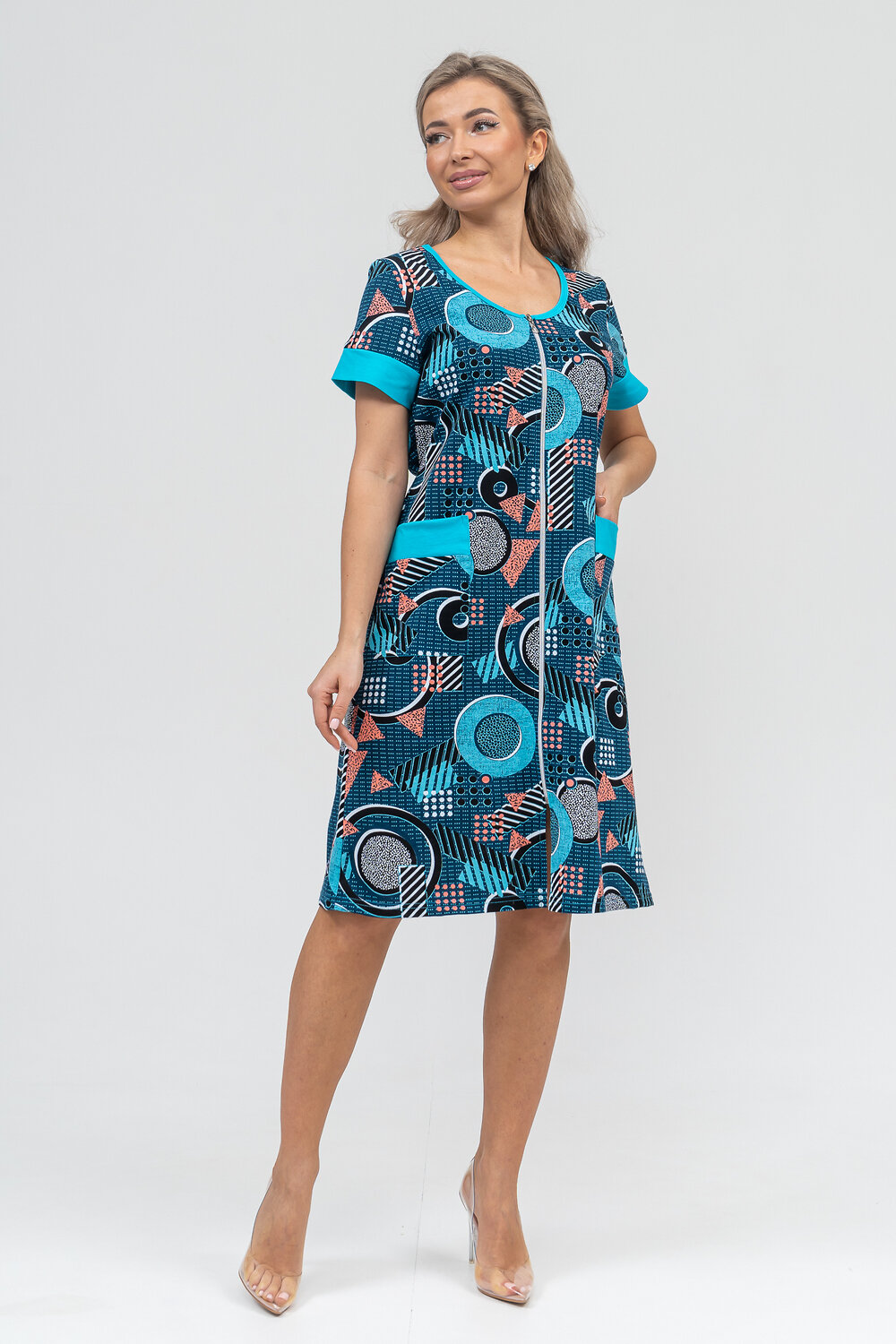 Натали Халат 578686 36914 бирюза