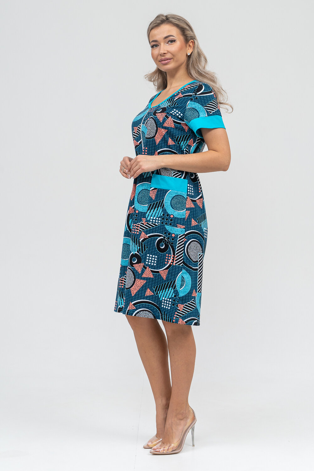 Натали Халат 578686 36914 бирюза