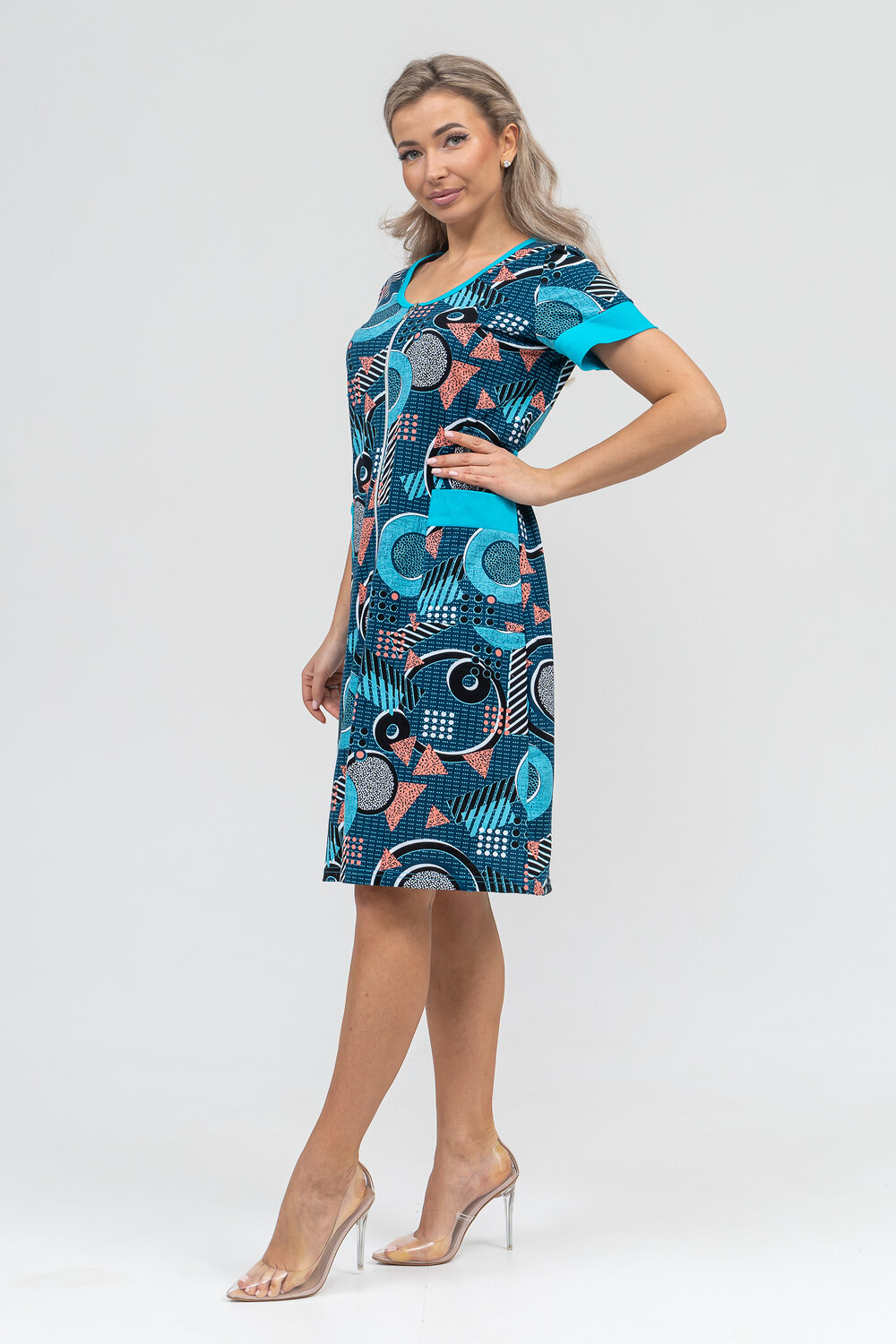 Натали Халат 578686 36914 бирюза