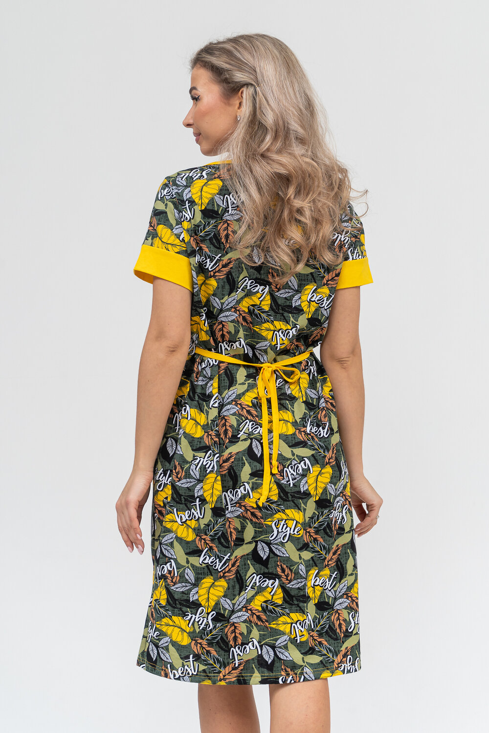 Натали Халат 578688 36912 желтый