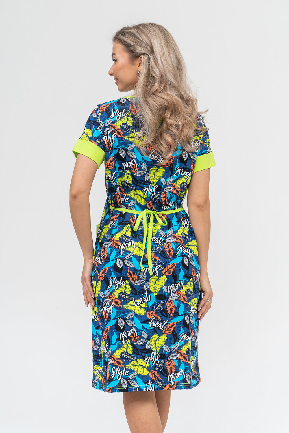 Натали Халат 578689 36912 салатовый