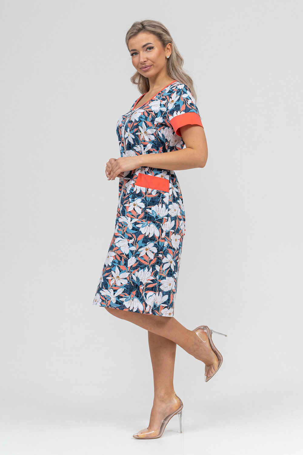 Натали Халат 578690 36911 синий