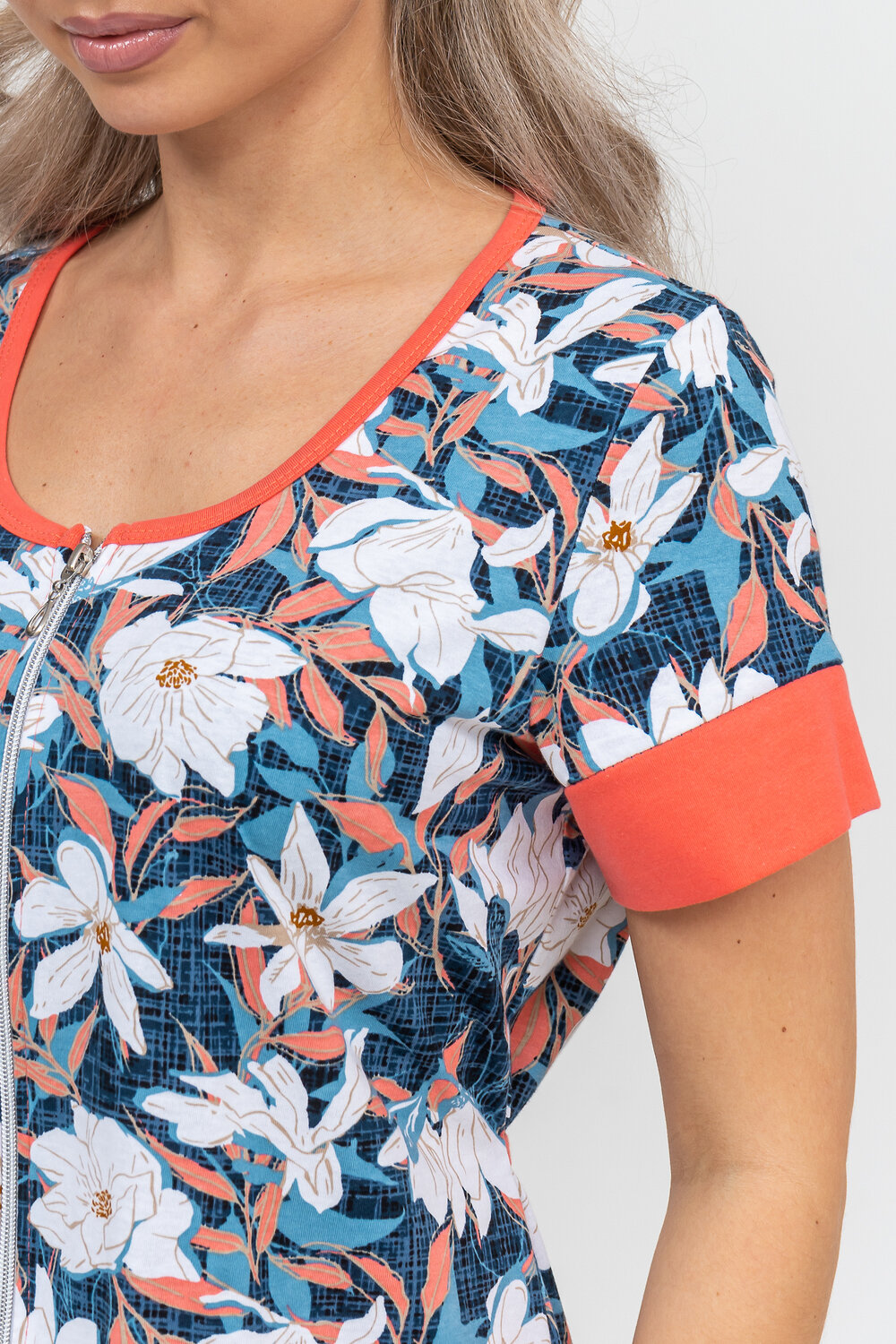 Натали Халат 578690 36911 синий