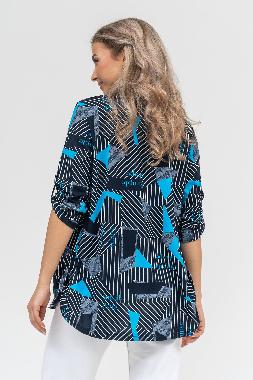 Натали Рубашка 578694 36903 синий