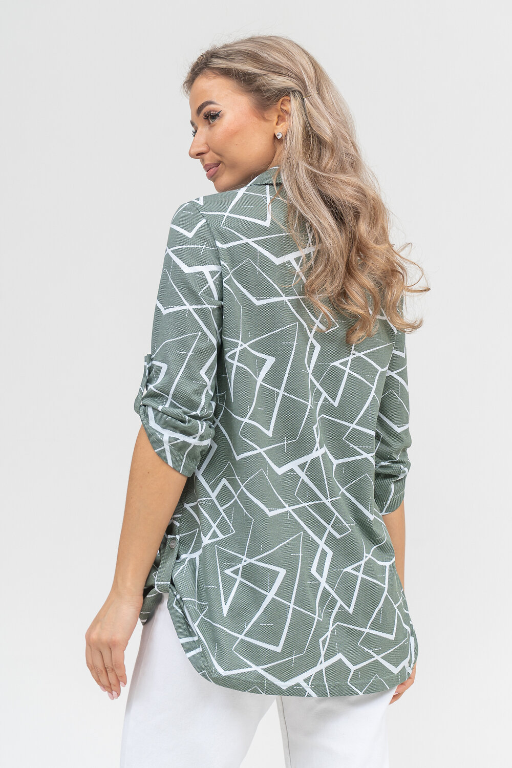 Натали Рубашка 578695 36905 хаки