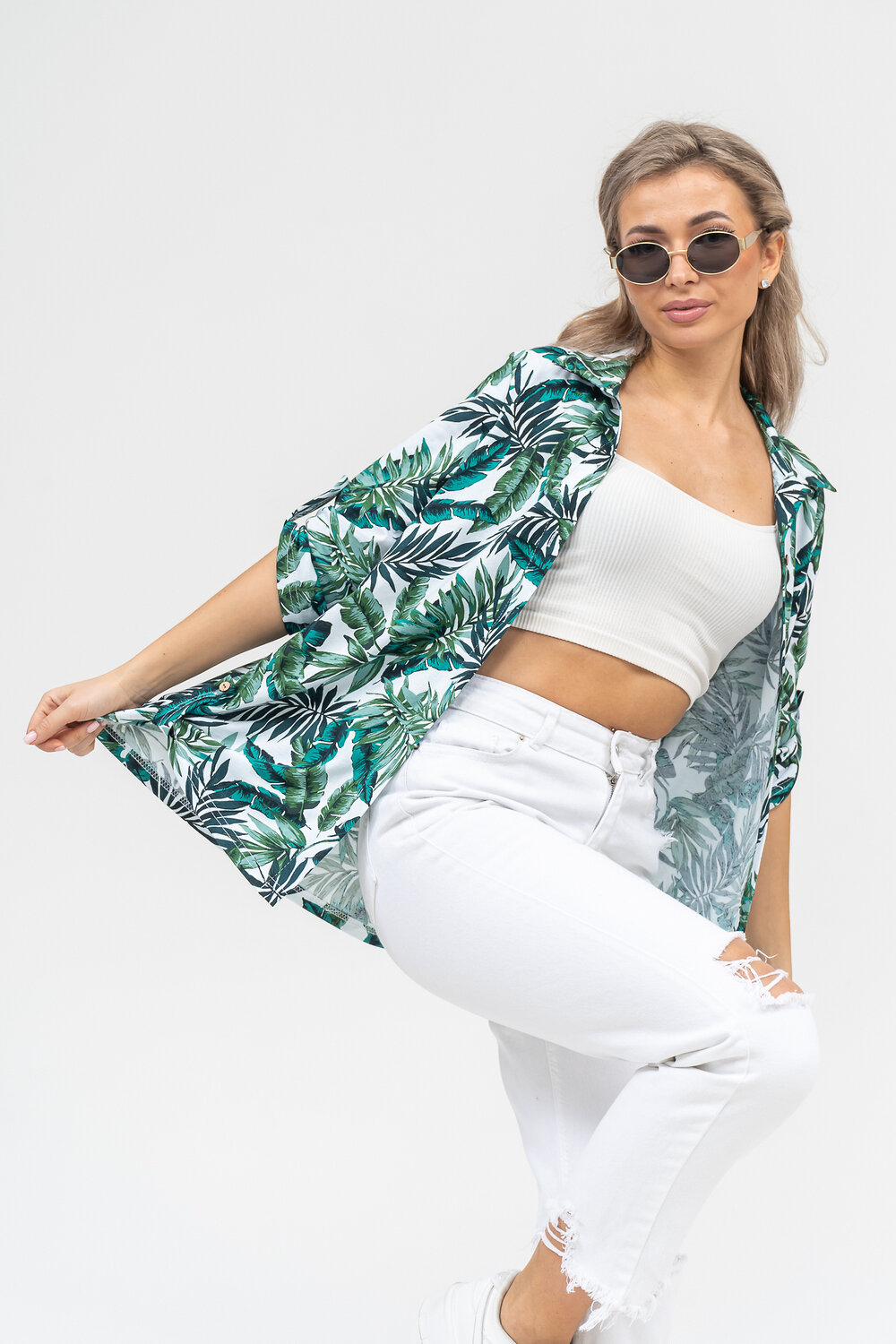 Натали Рубашка 578696 36904 изумруд