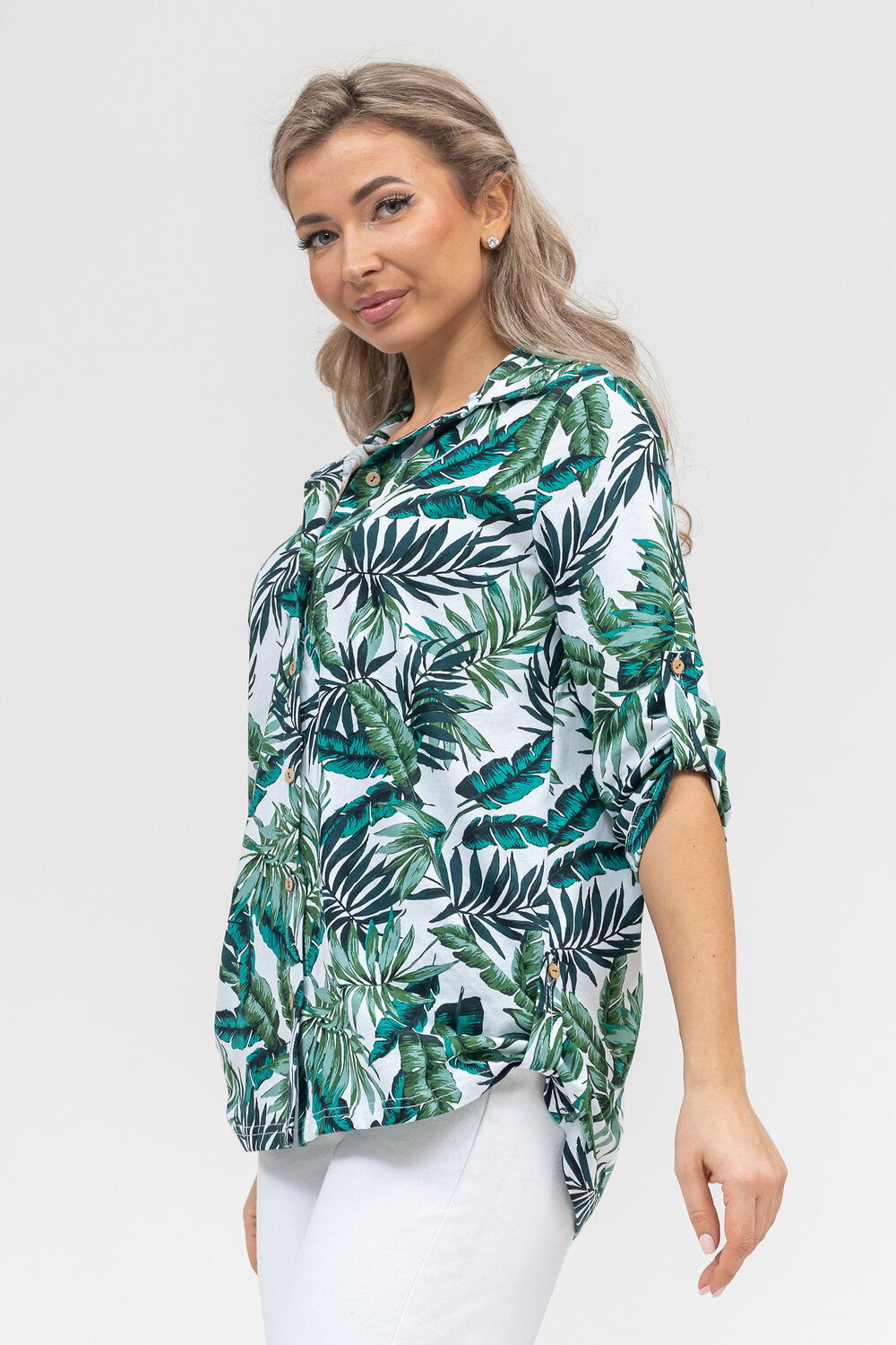 Натали Рубашка 578696 36904 изумруд
