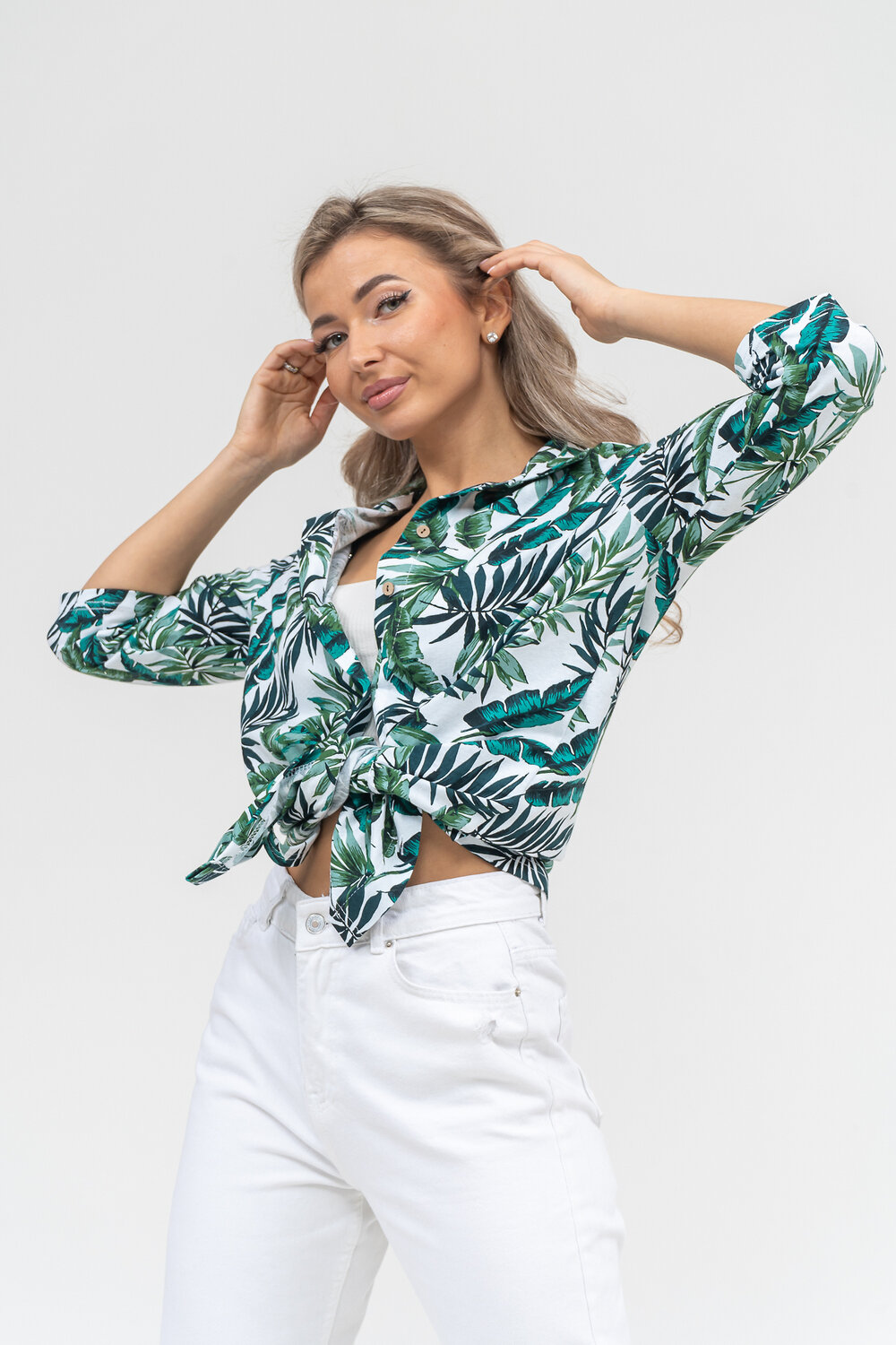 Натали Рубашка 578696 36904 изумруд