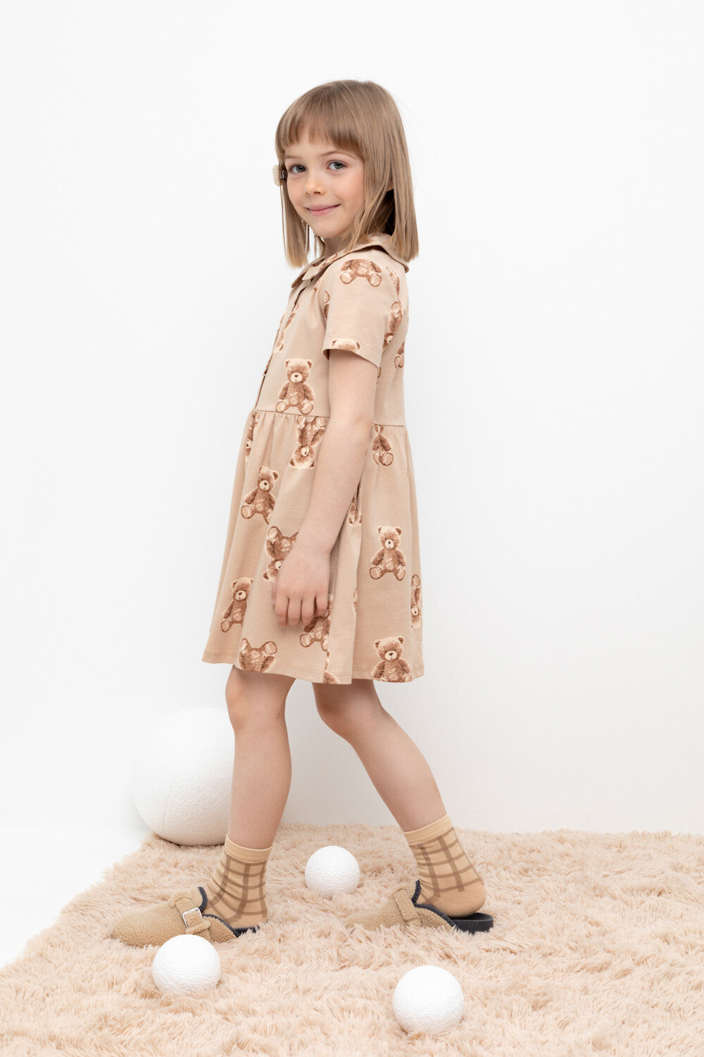 CROCKID Платье 578705 КР 5824 светло-бежевый