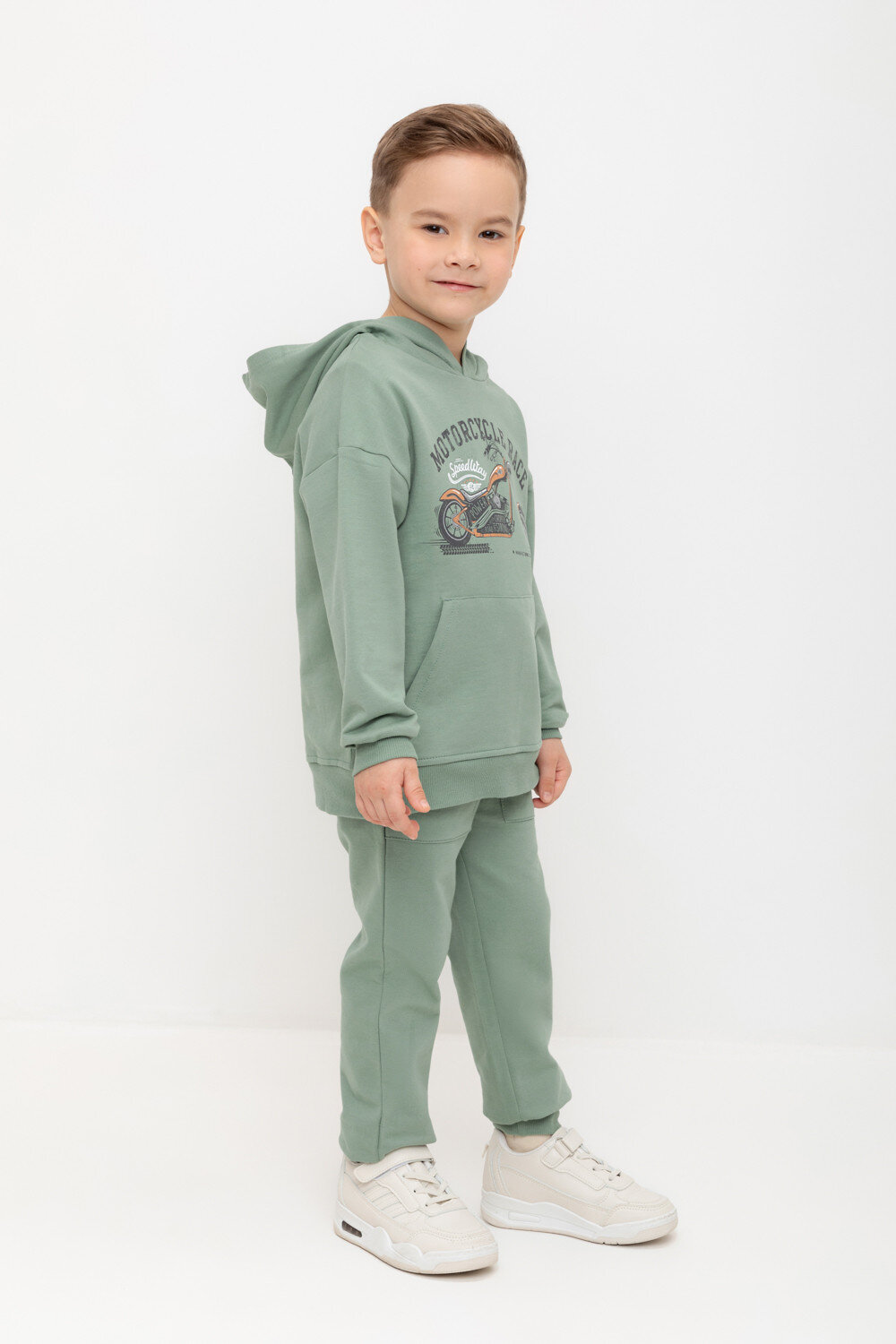 CROCKID Брюки 578707 К 400661 зеленый