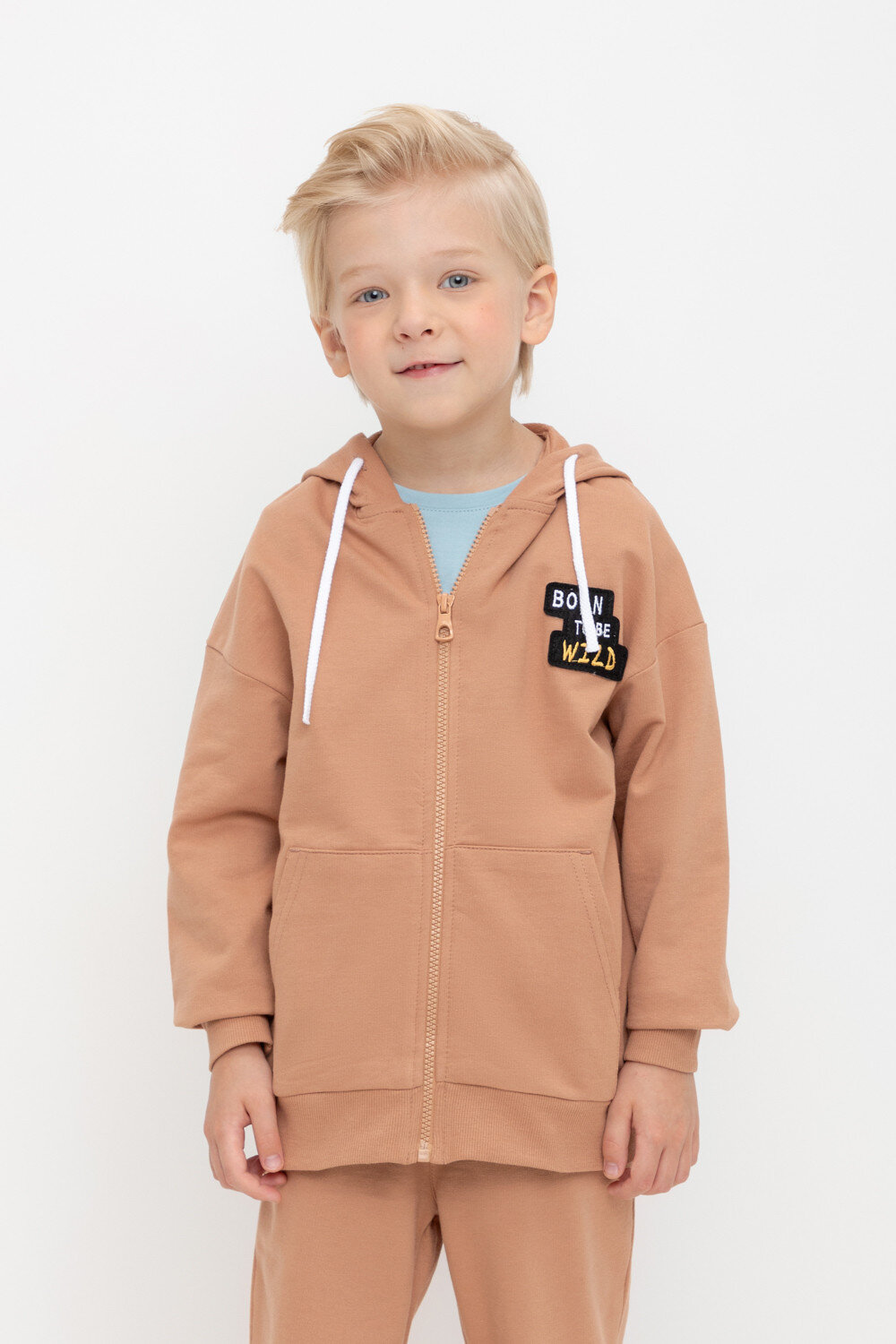 CROCKID Толстовка 578710 К 302288 коричневый