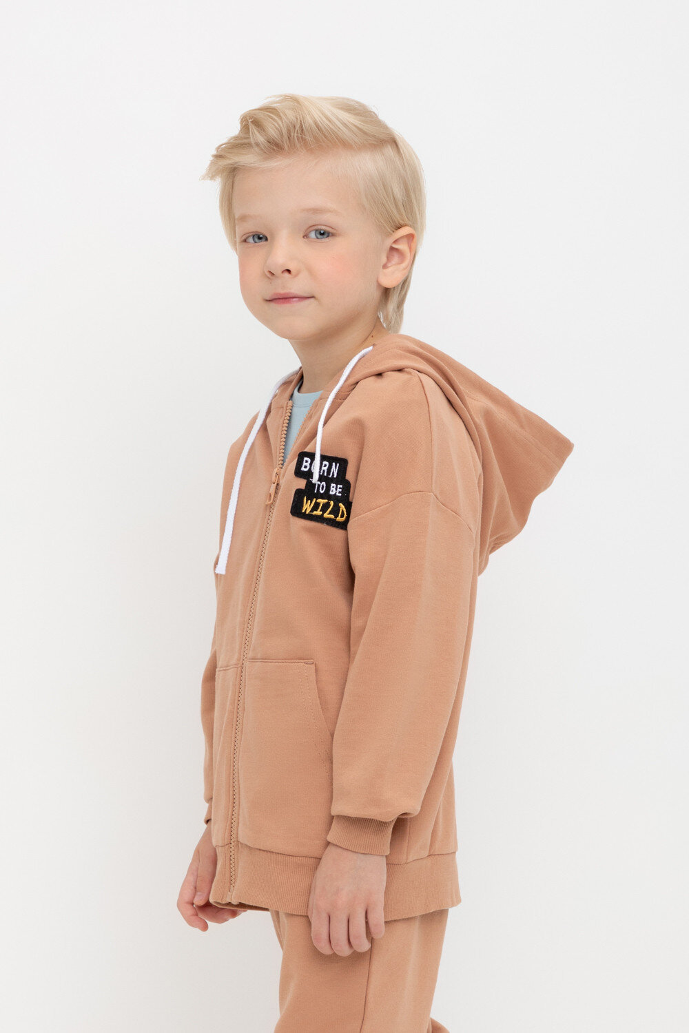 CROCKID Толстовка 578710 К 302288 коричневый