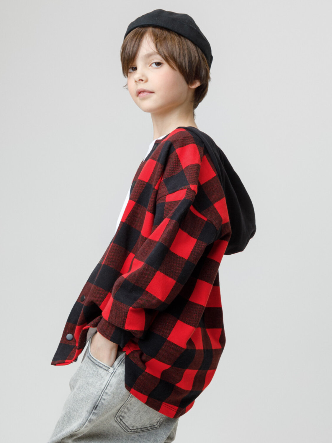 CROCKID Рубашка 578719 КР 302681-1 красный