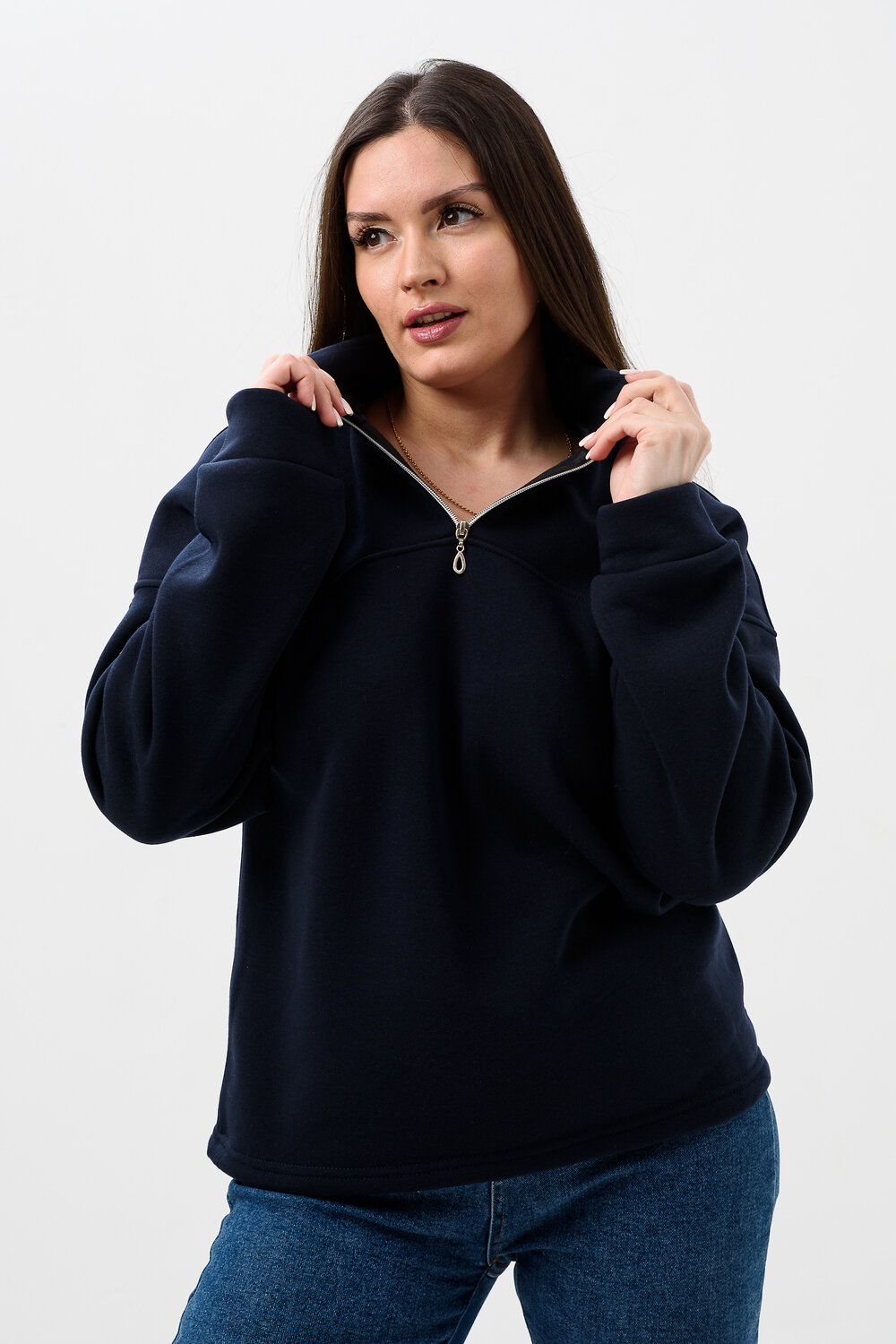 Натали Толстовка 578753 52446 темно-синий