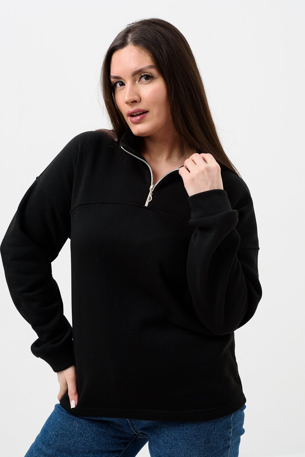 Натали Толстовка 578754 52446 черный