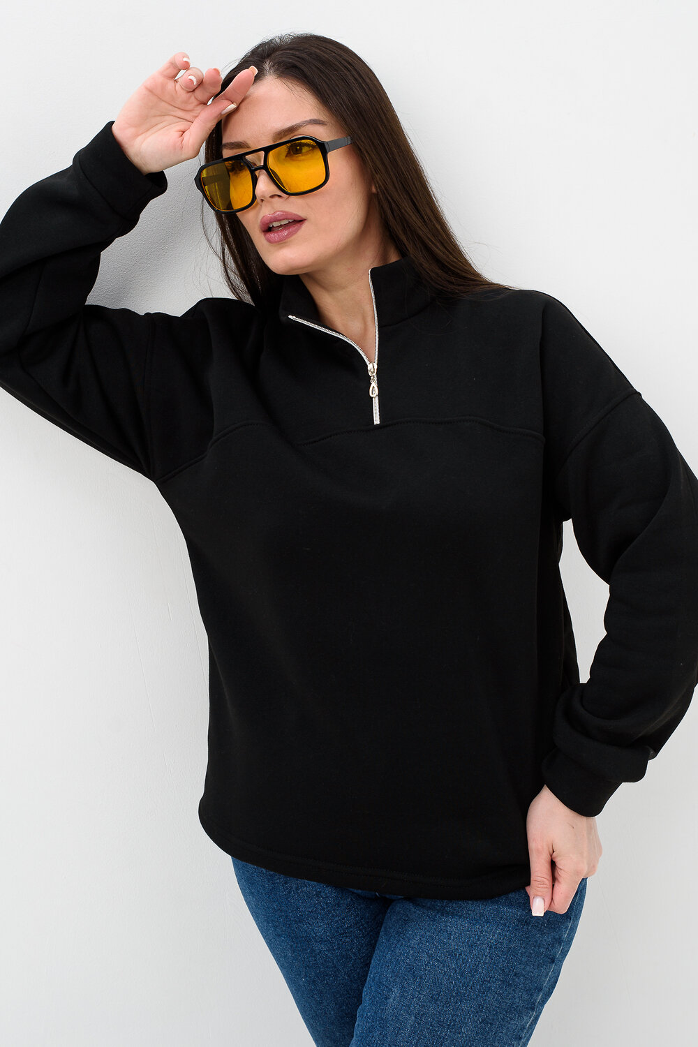 Натали Толстовка 578754 52446 черный