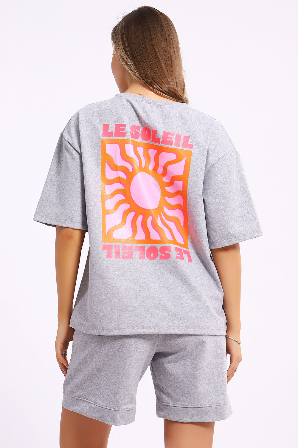 Натали Костюм 578756 21069 серый меланж