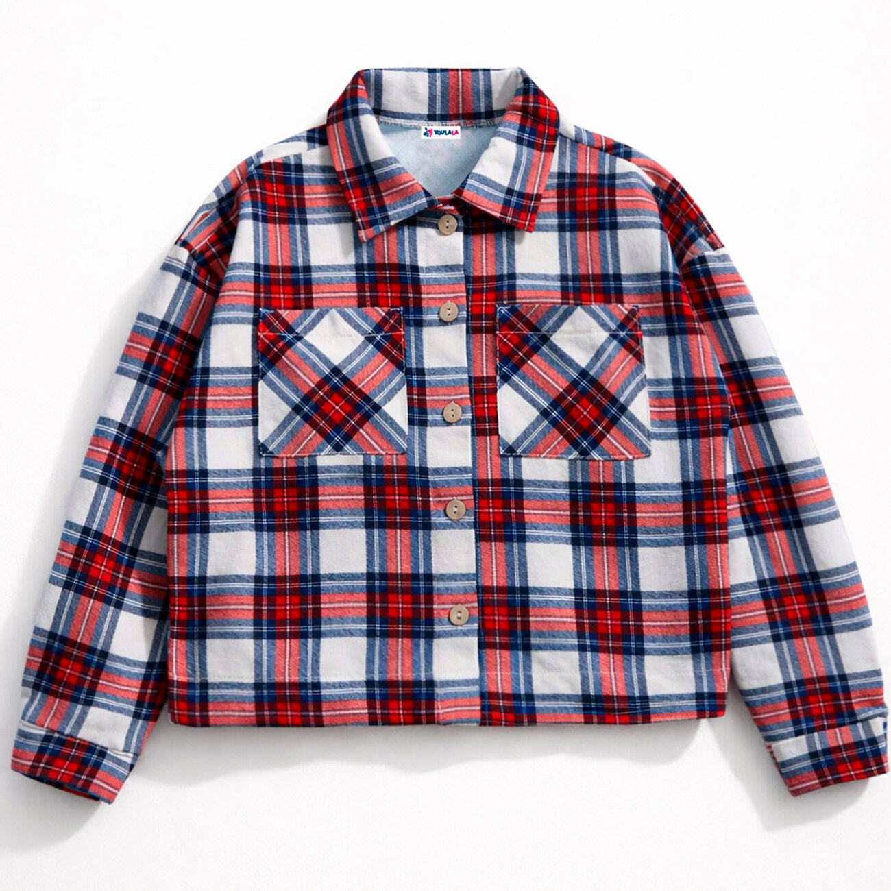 YOULALA Сорочка 578767 2030310102 красно-синий