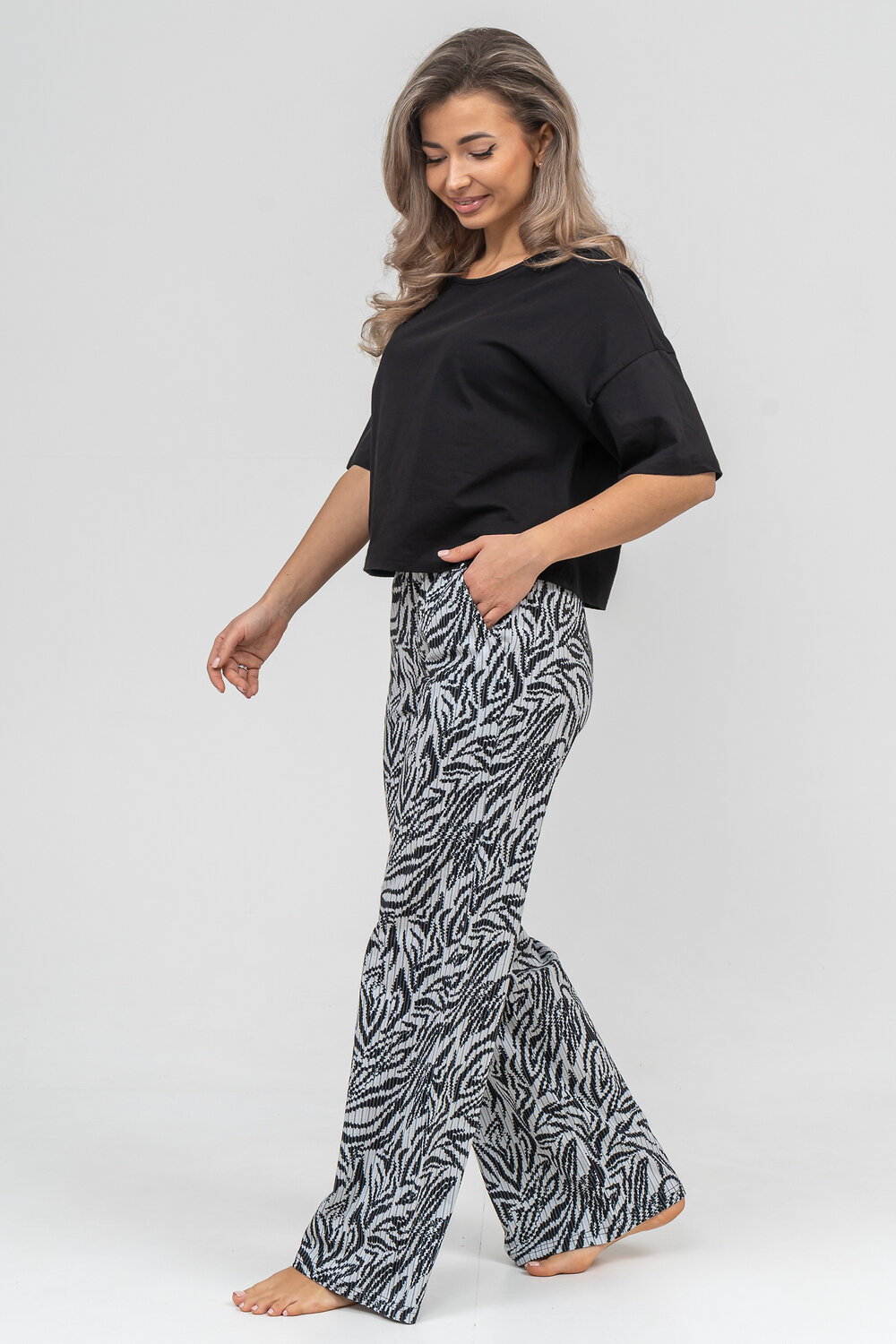 Натали Брюки 578876 36901 серый