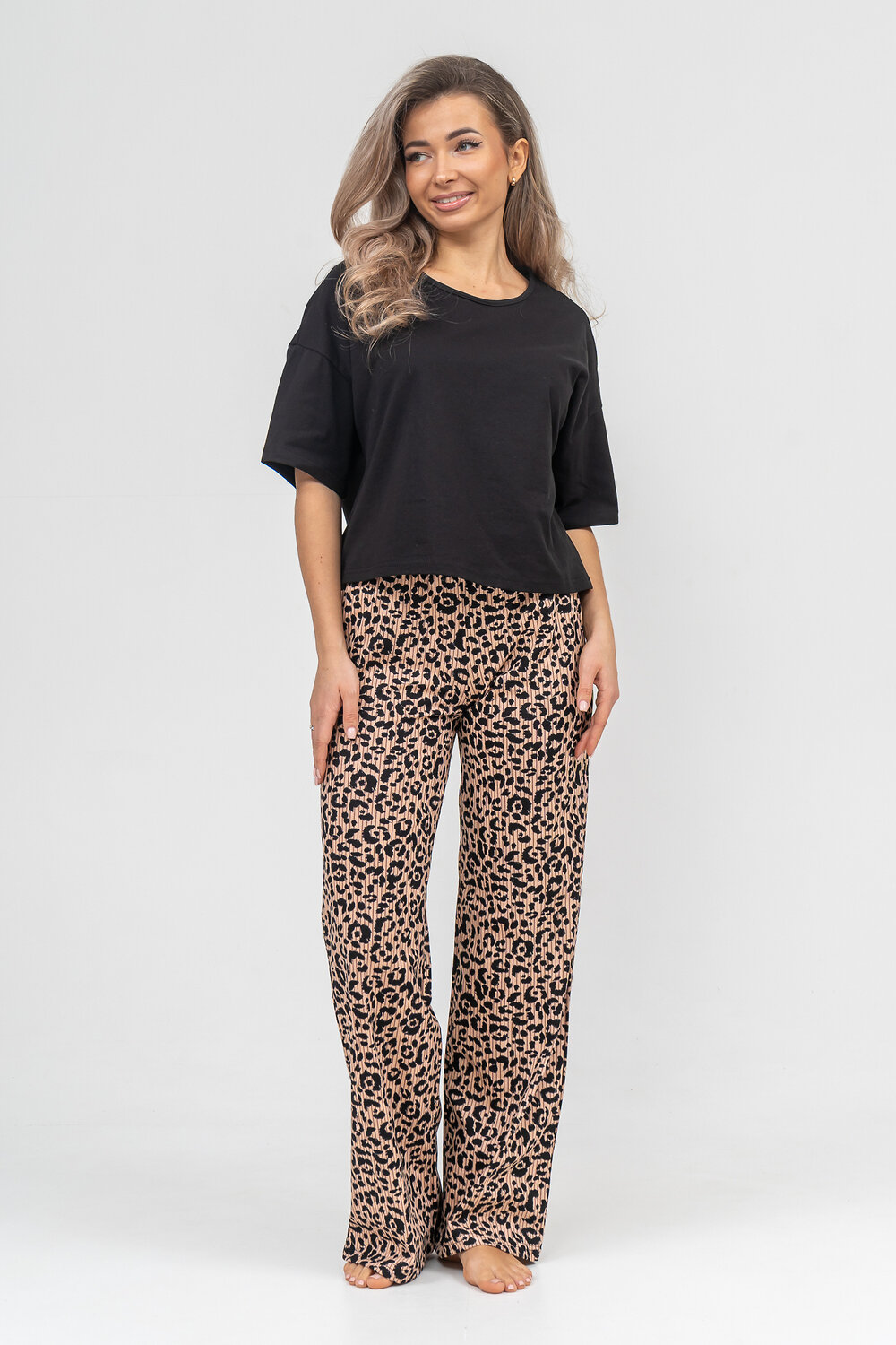 Натали Брюки 578881 36899 бежевый