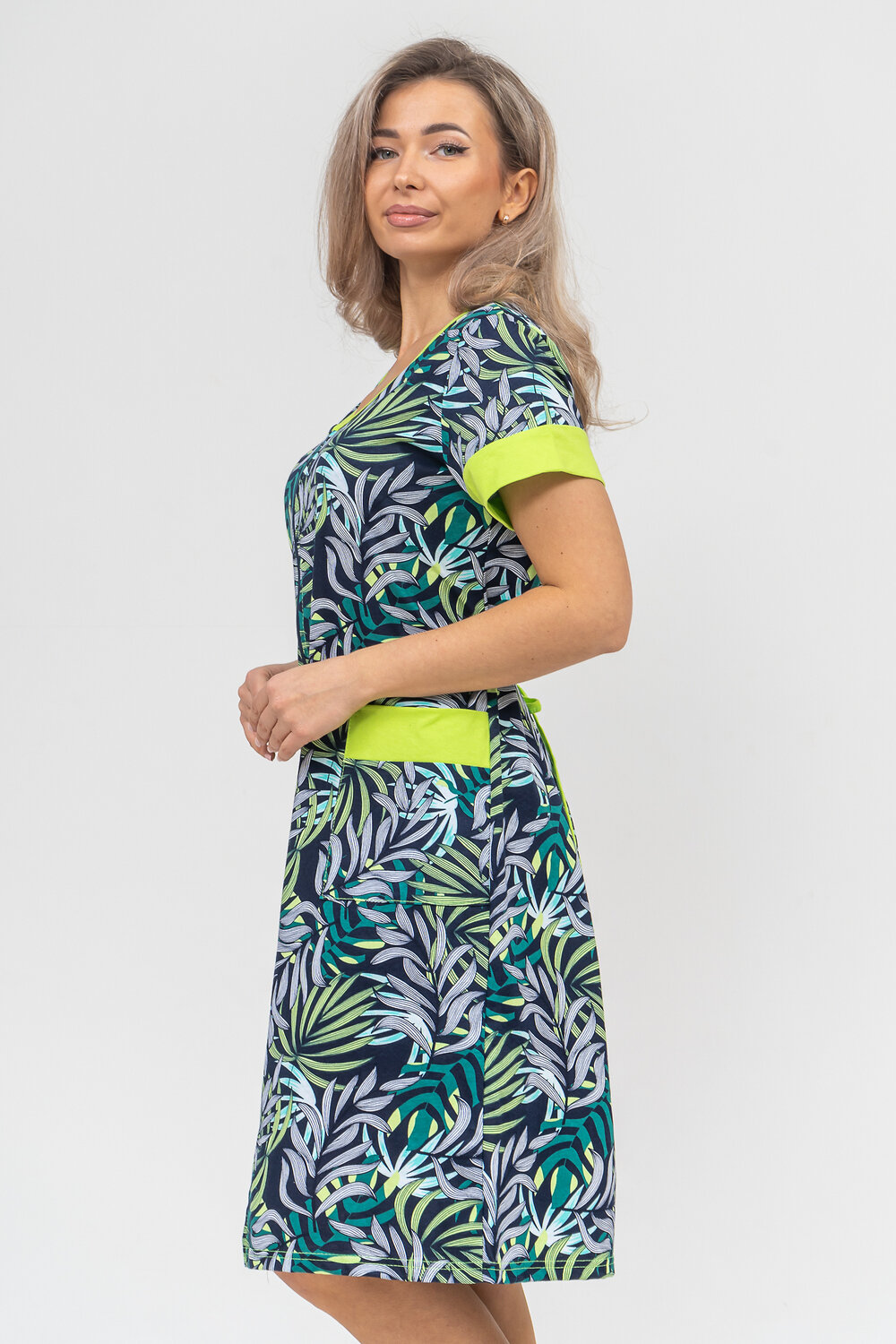 Натали Халат 578892 36896 темно-синий