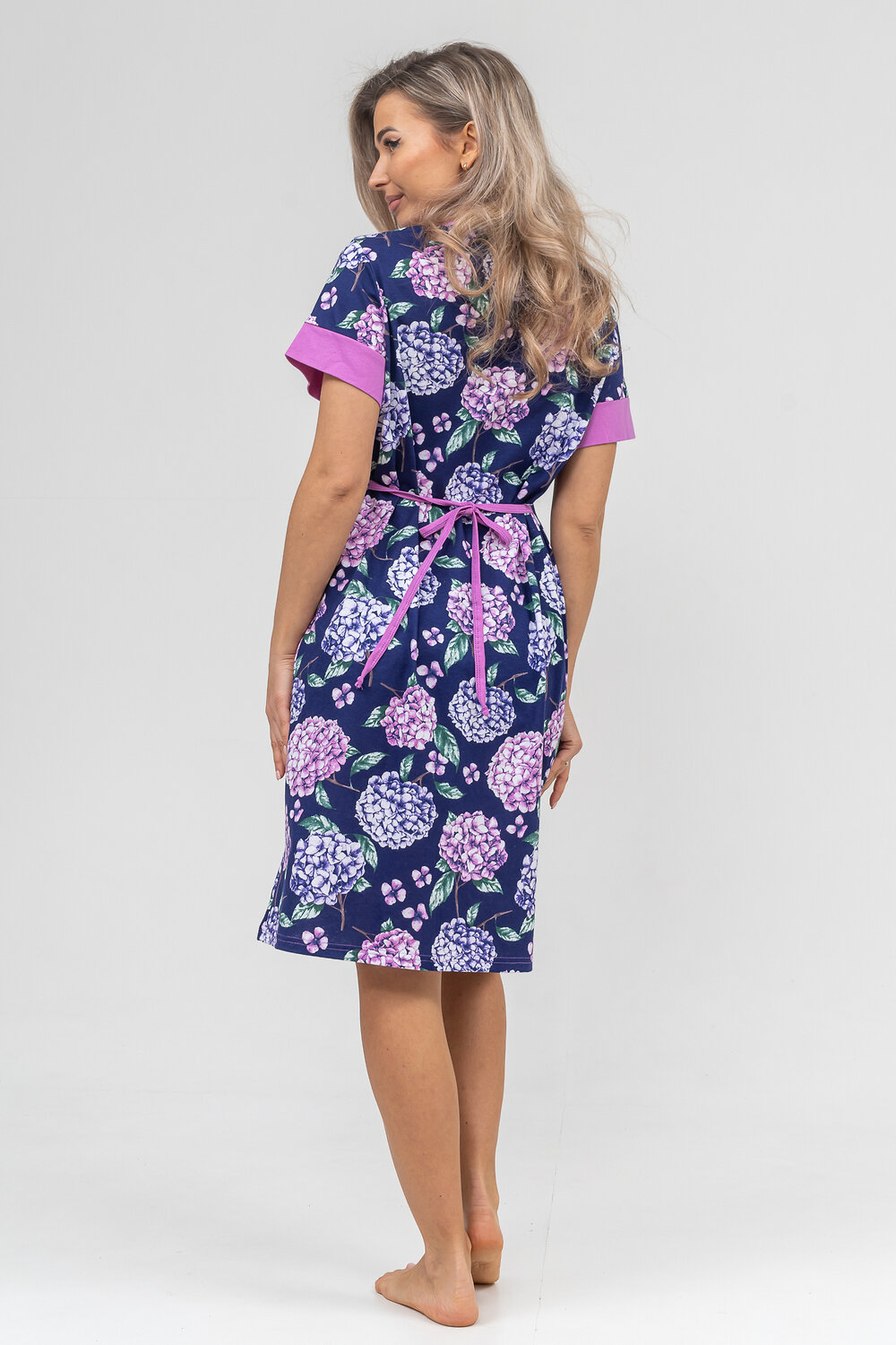 Натали Халат 578906 36894 синий