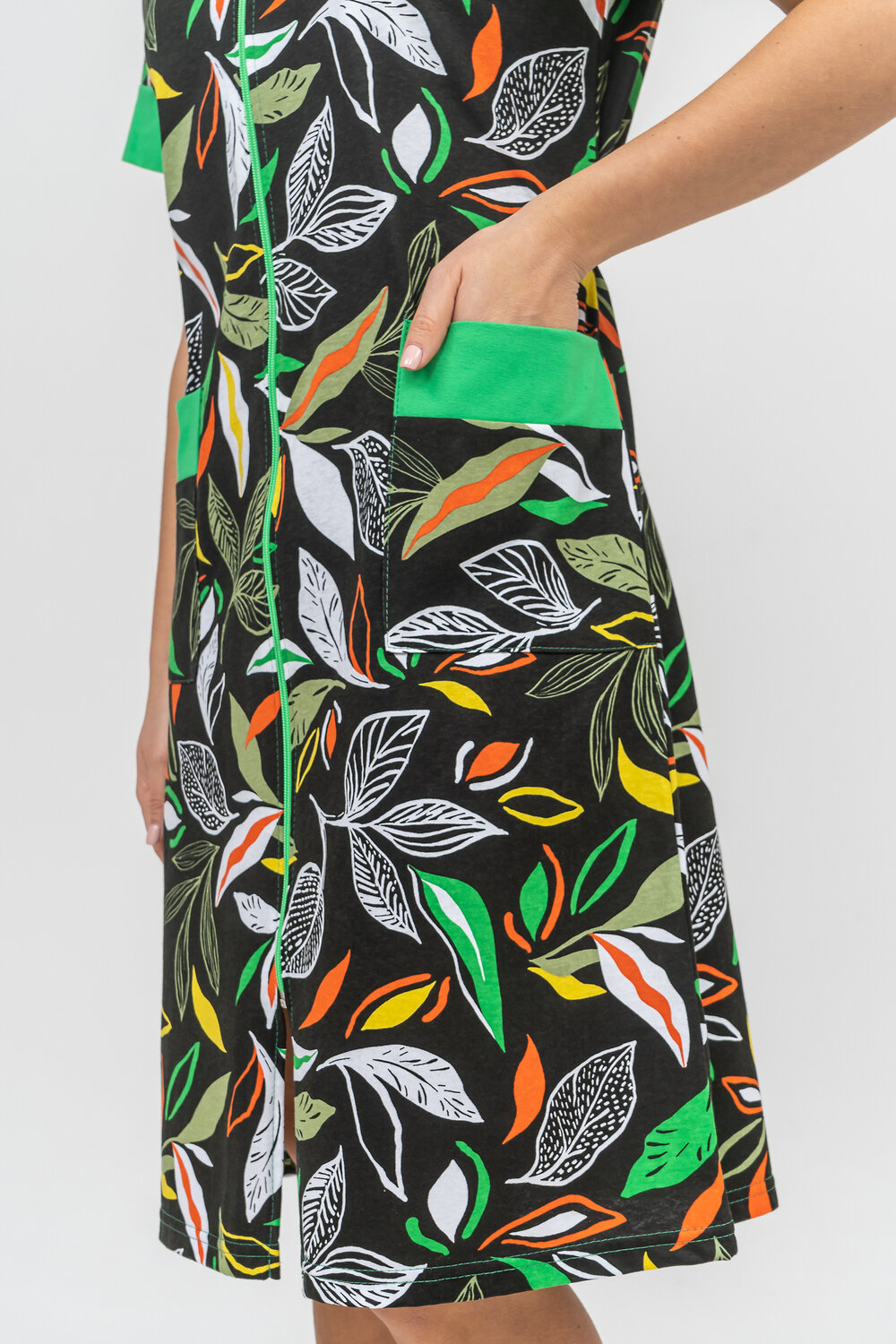 Натали Халат 578914 36892 зеленый