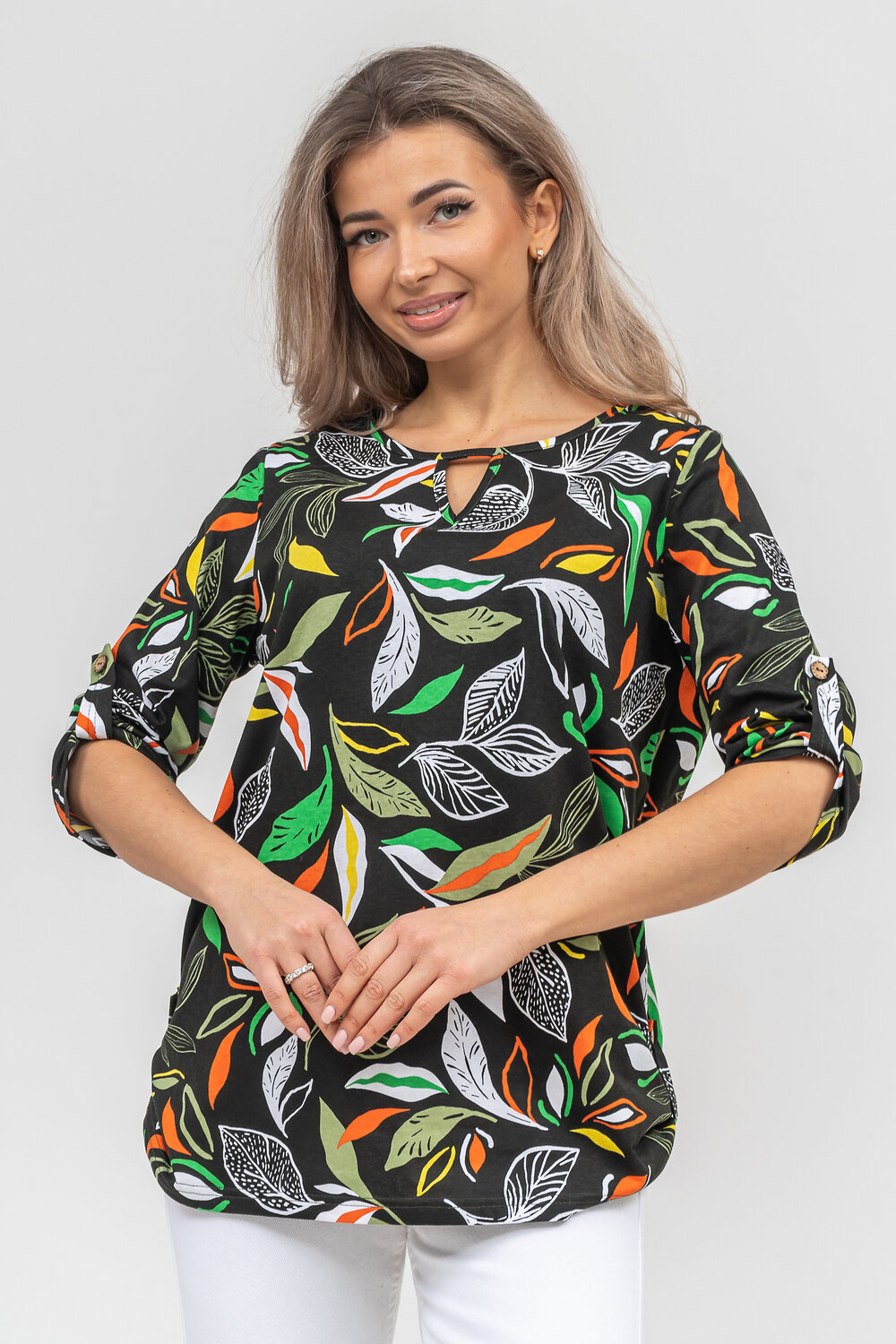 Натали Туника 578921 36891 зеленый