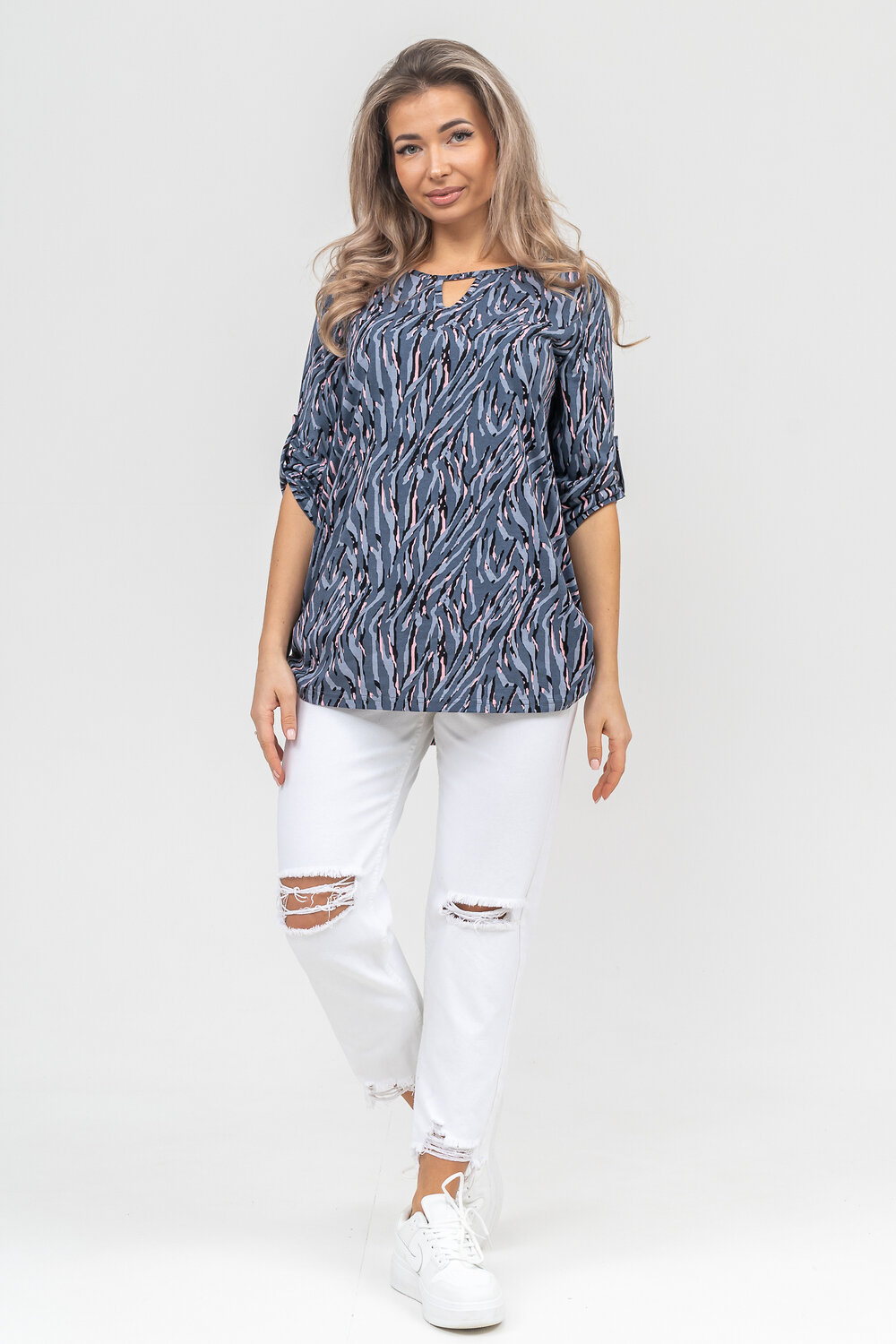 Натали Туника 578922 36890 серый