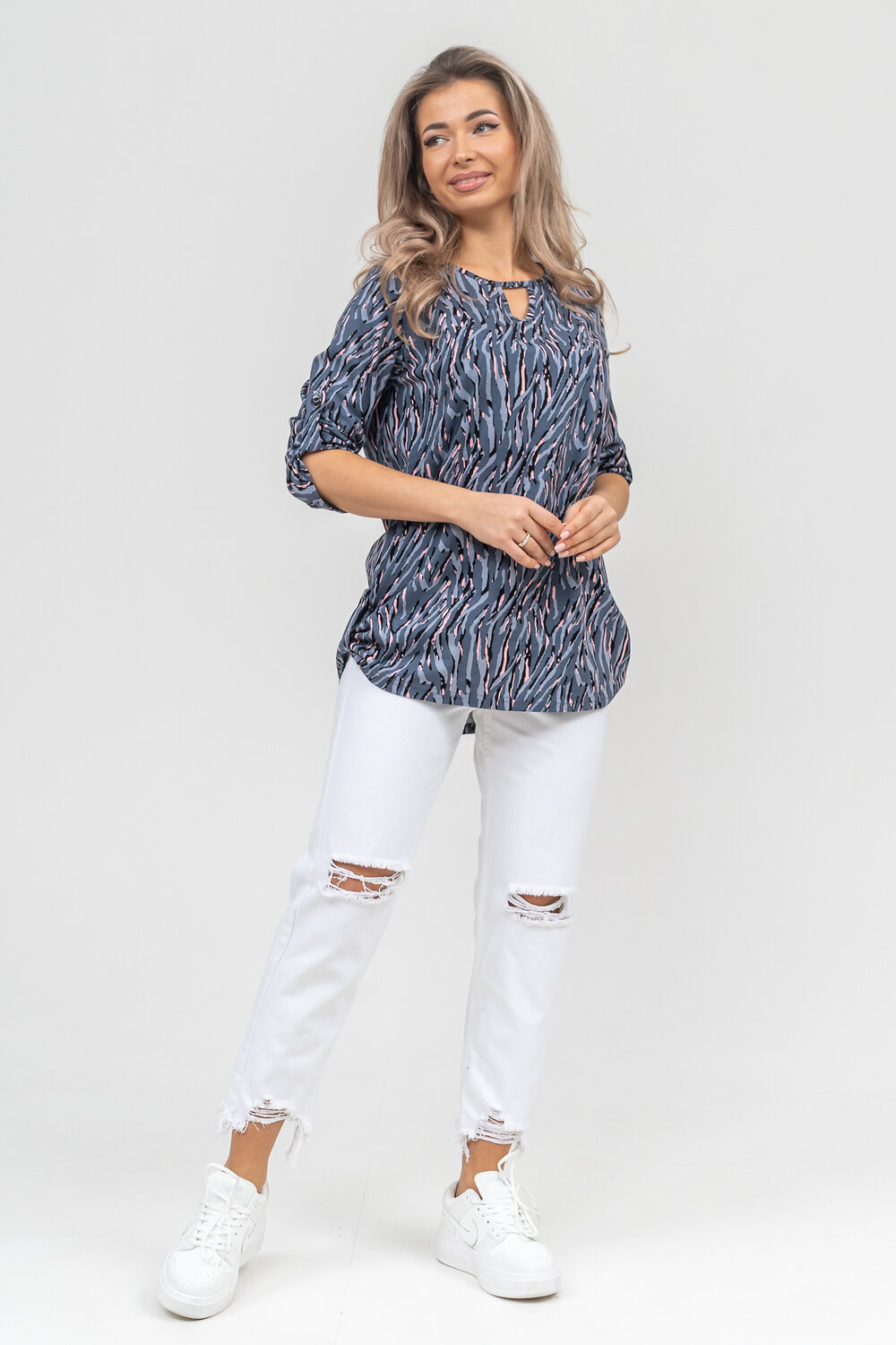 Натали Туника 578922 36890 серый