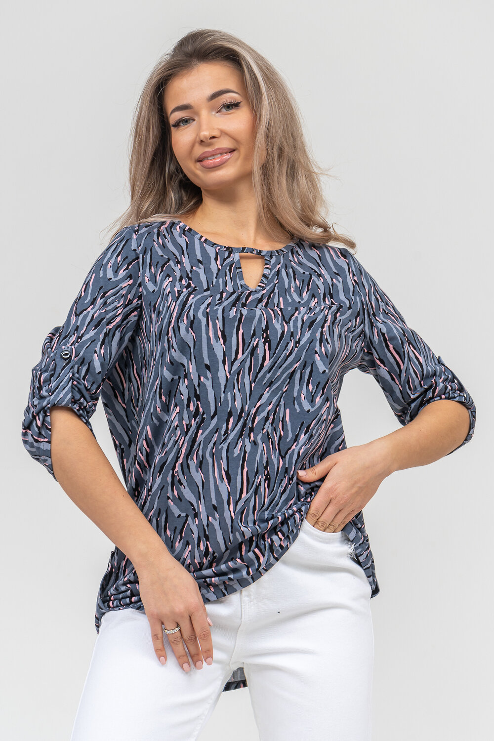 Натали Туника 578922 36890 серый