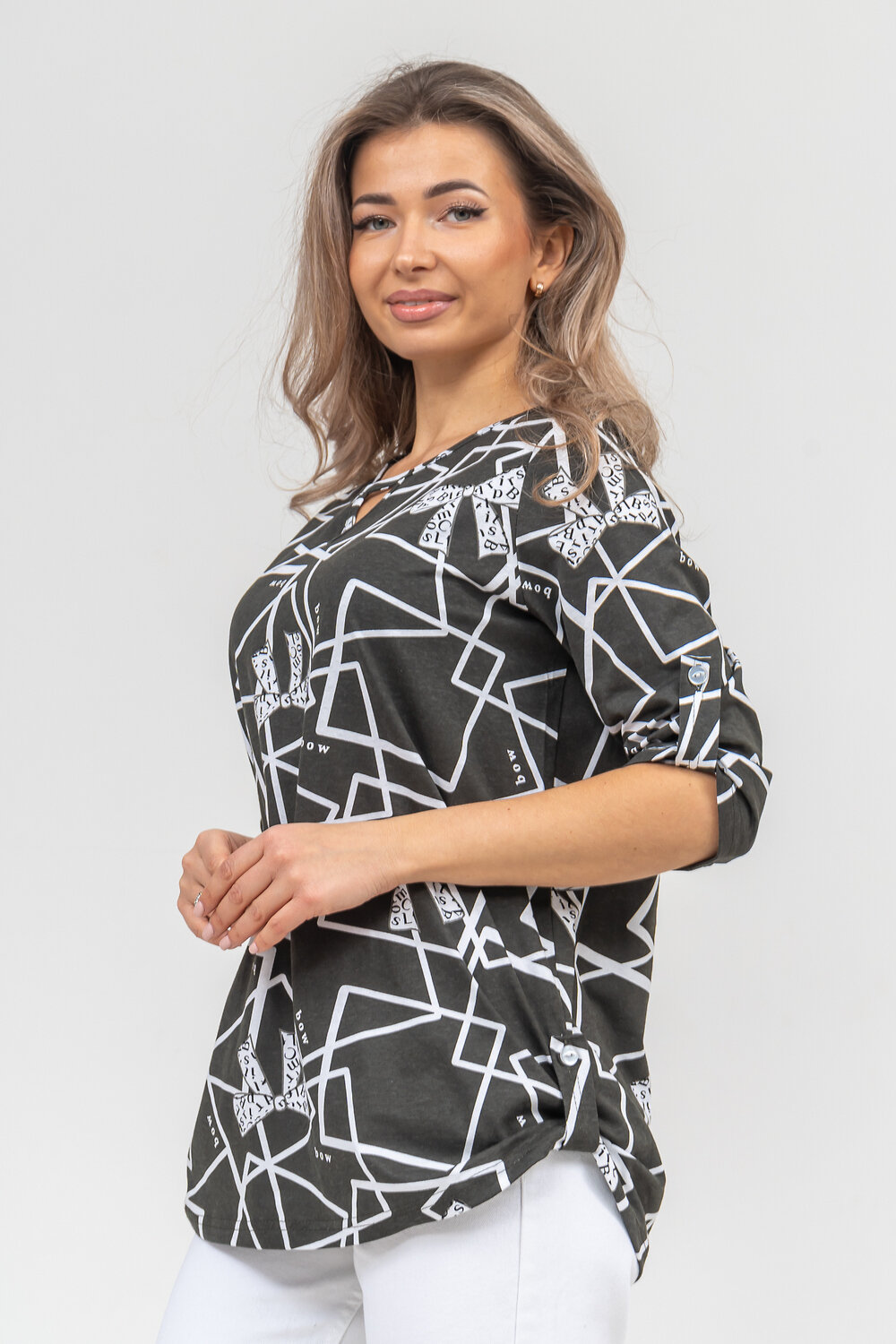 Натали Туника 578925 36888 хаки