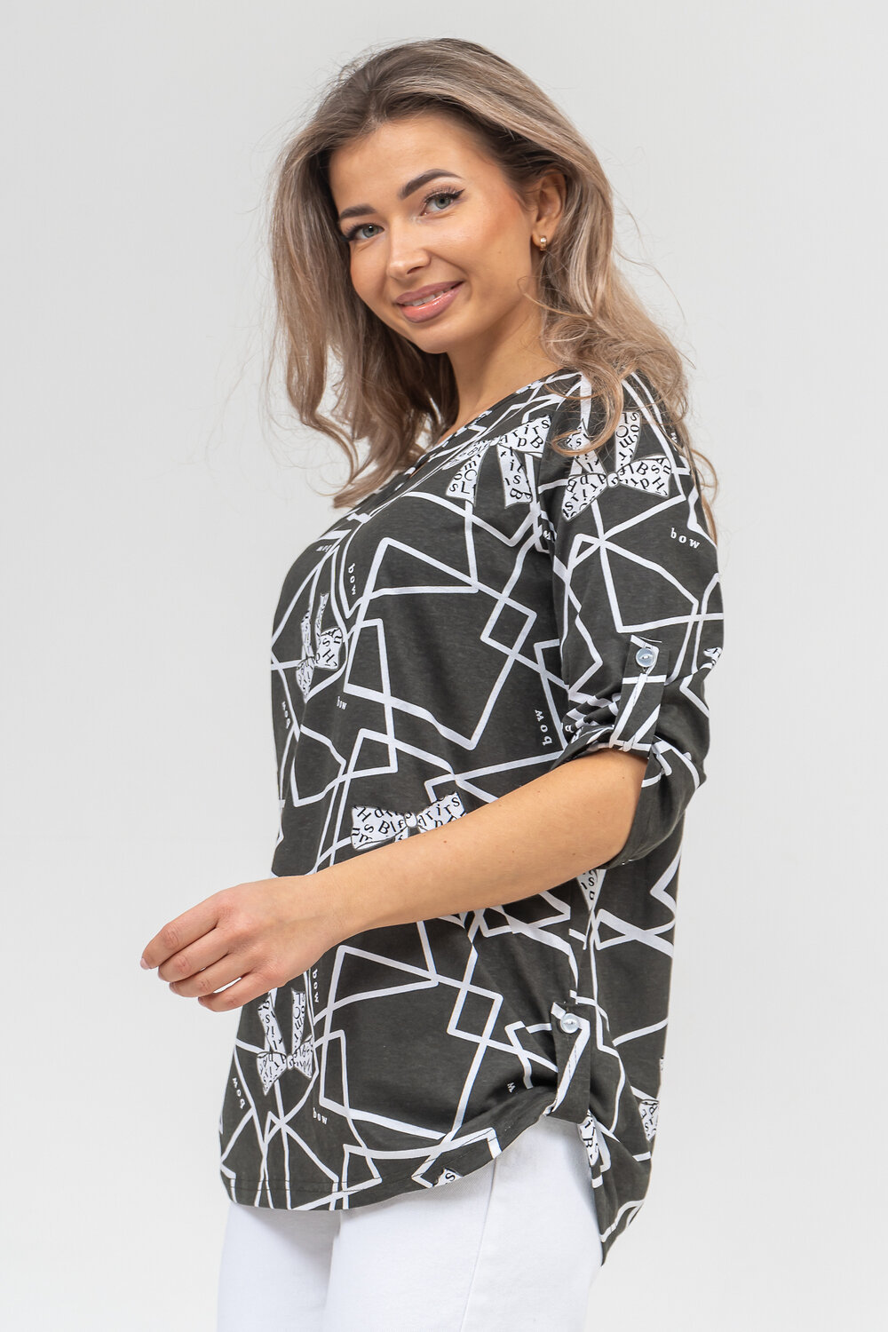 Натали Туника 578925 36888 хаки