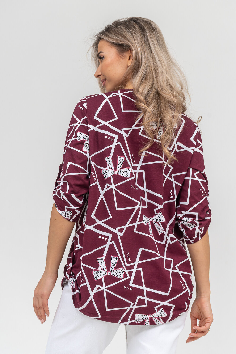 Натали Туника 578926 36888 бордо
