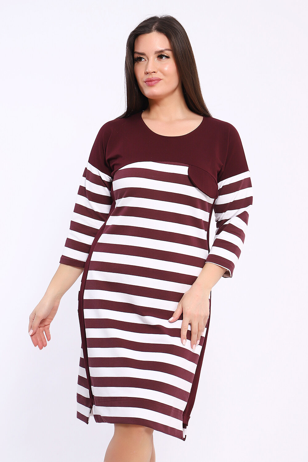 Натали Платье 578928 29011 бордовый