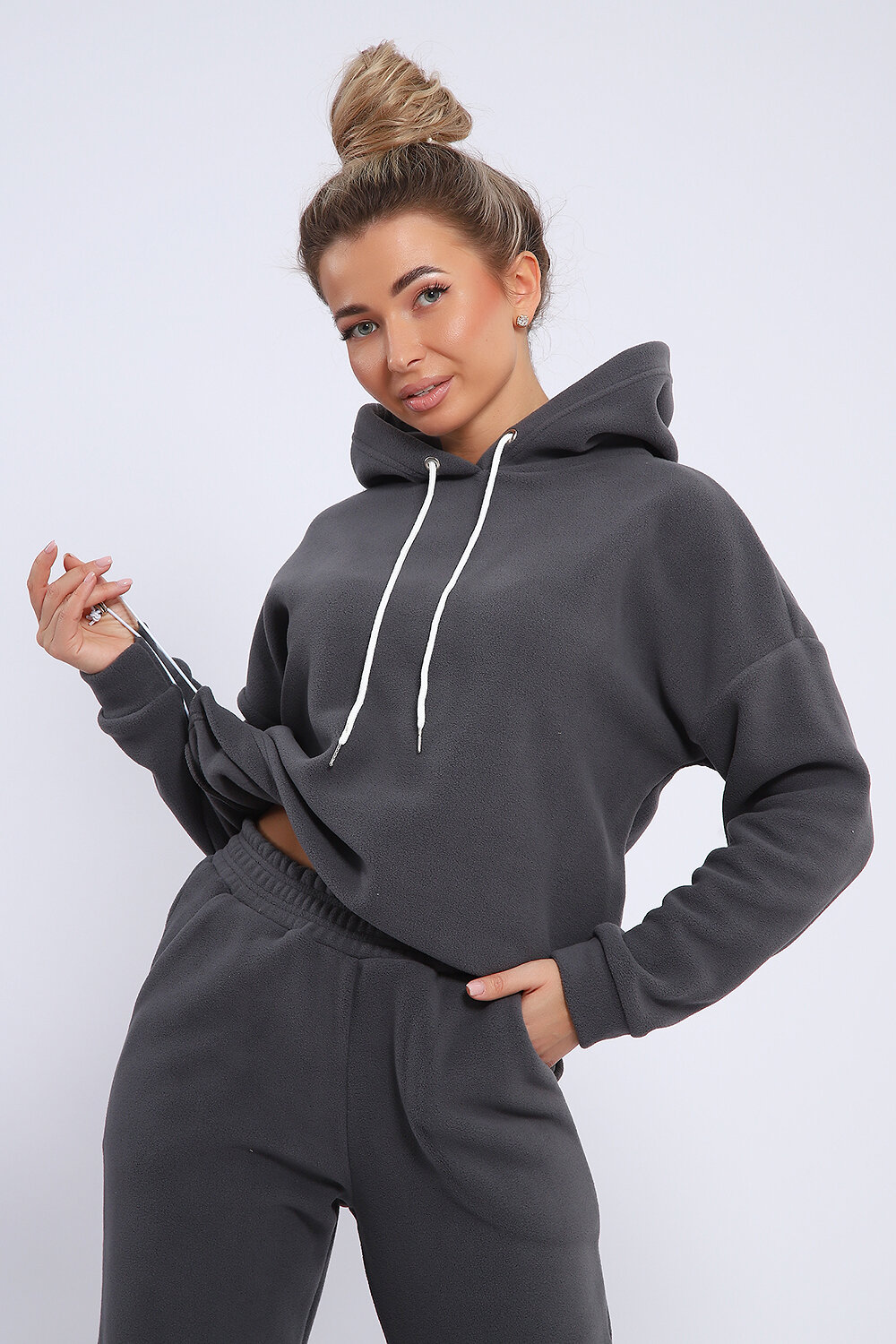 Натали Костюм 578932 36887 серый