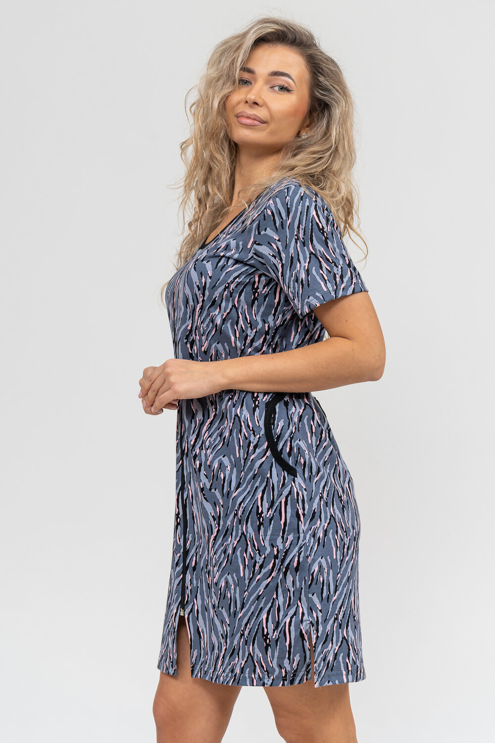 Натали Халат 578935 36886 серый