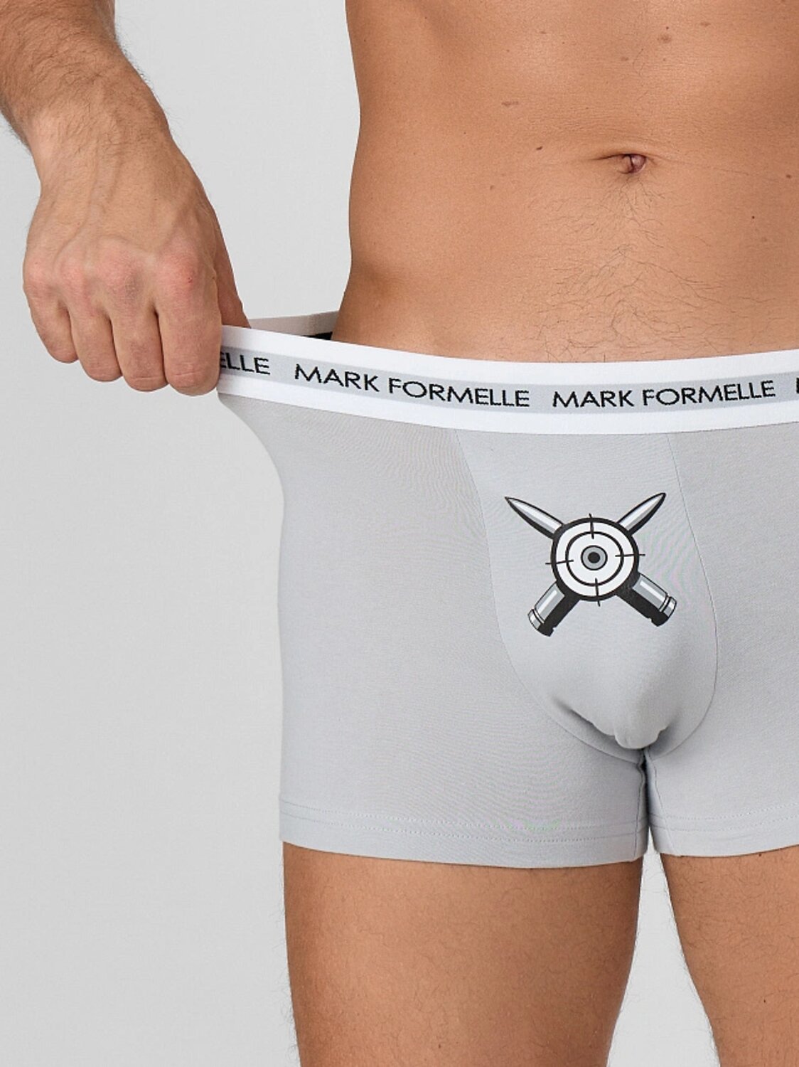 MARK FORMELLE Трусы 578948 411228-2 лунный луч +пули на графите