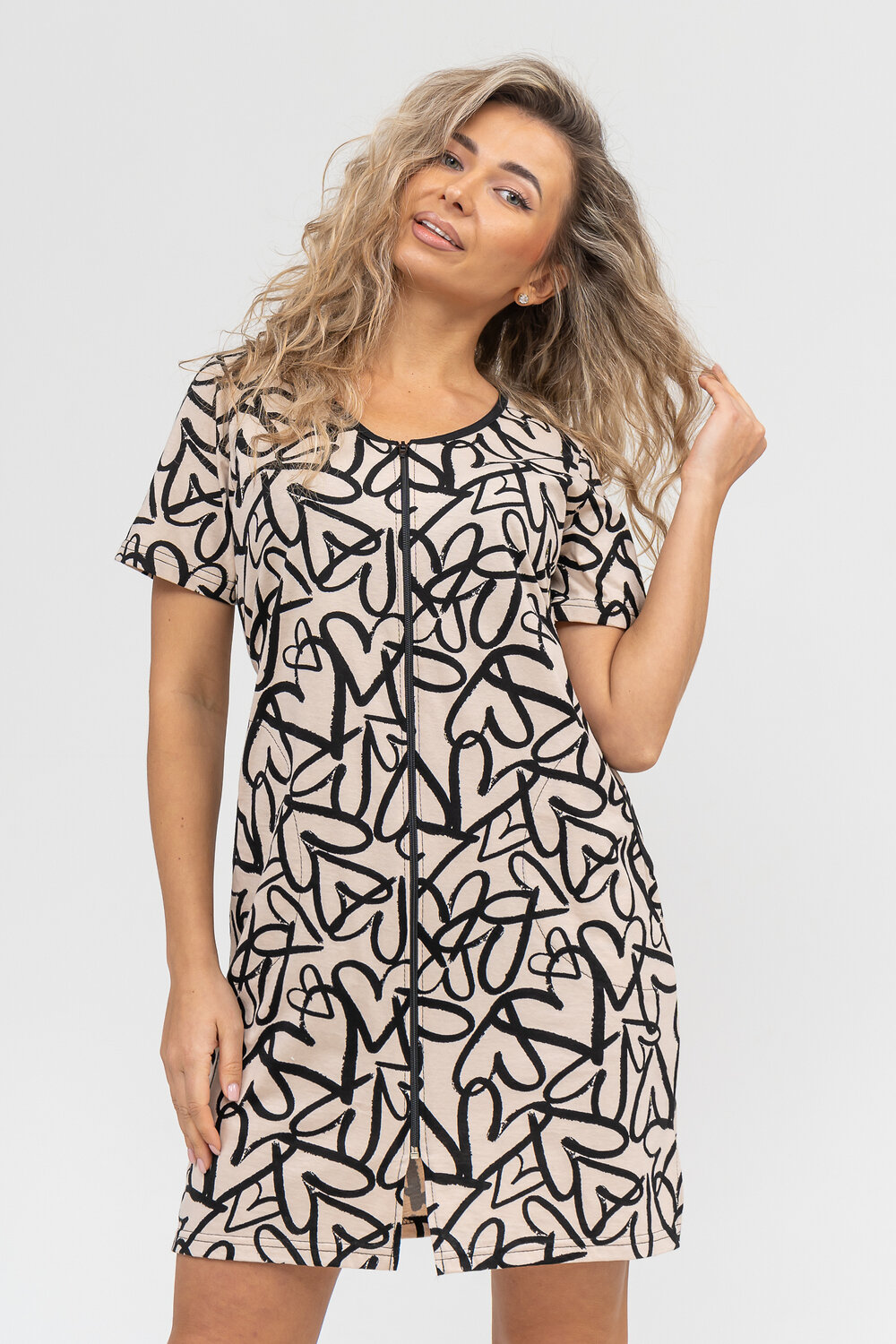 Натали Халат 578956 36883 молочный