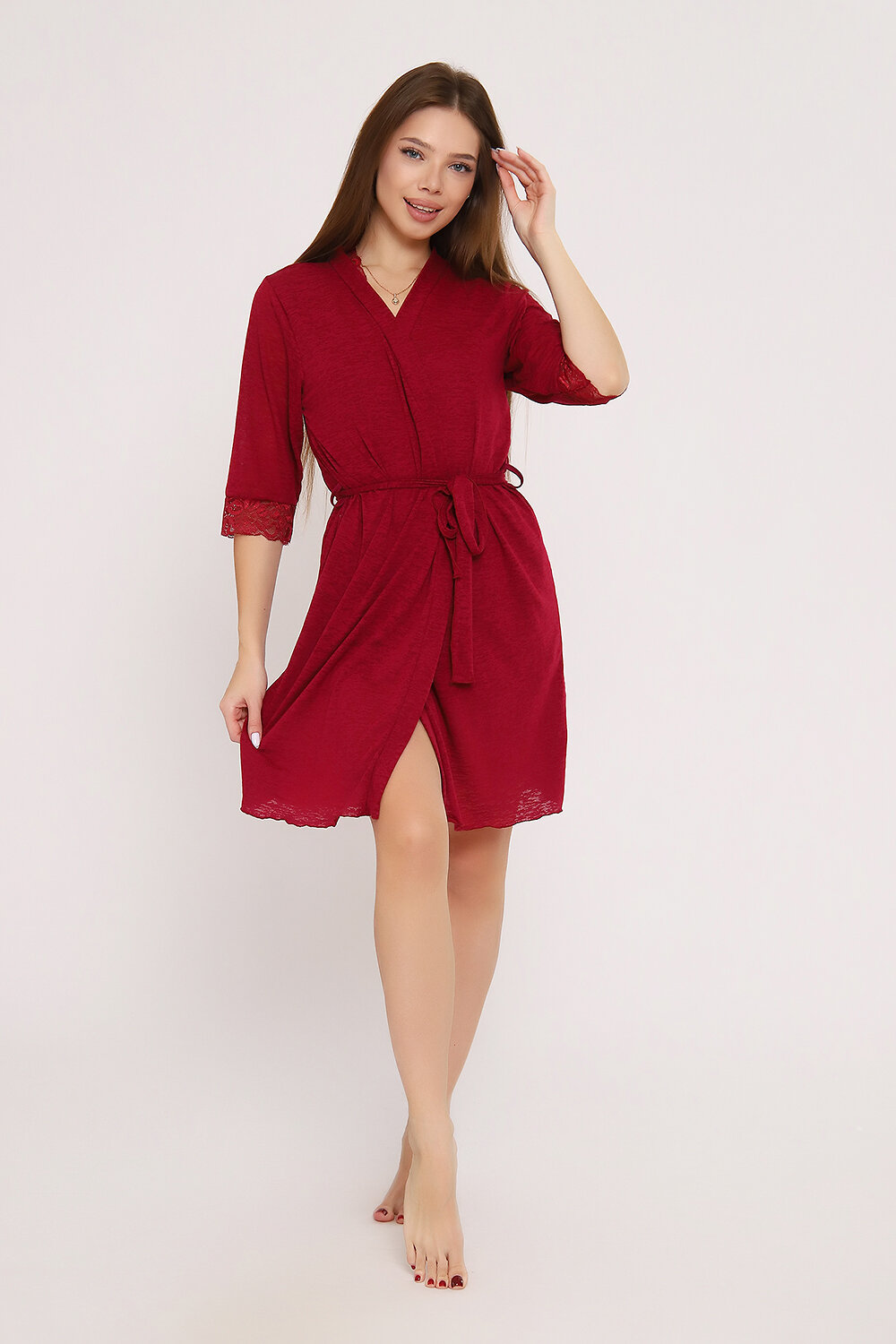 Натали Пеньюар 578958 29009 бордовый