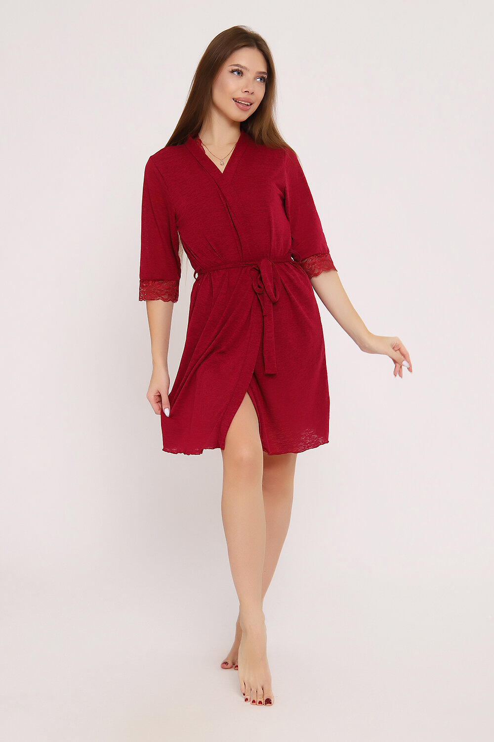 Натали Пеньюар 578958 29009 бордовый