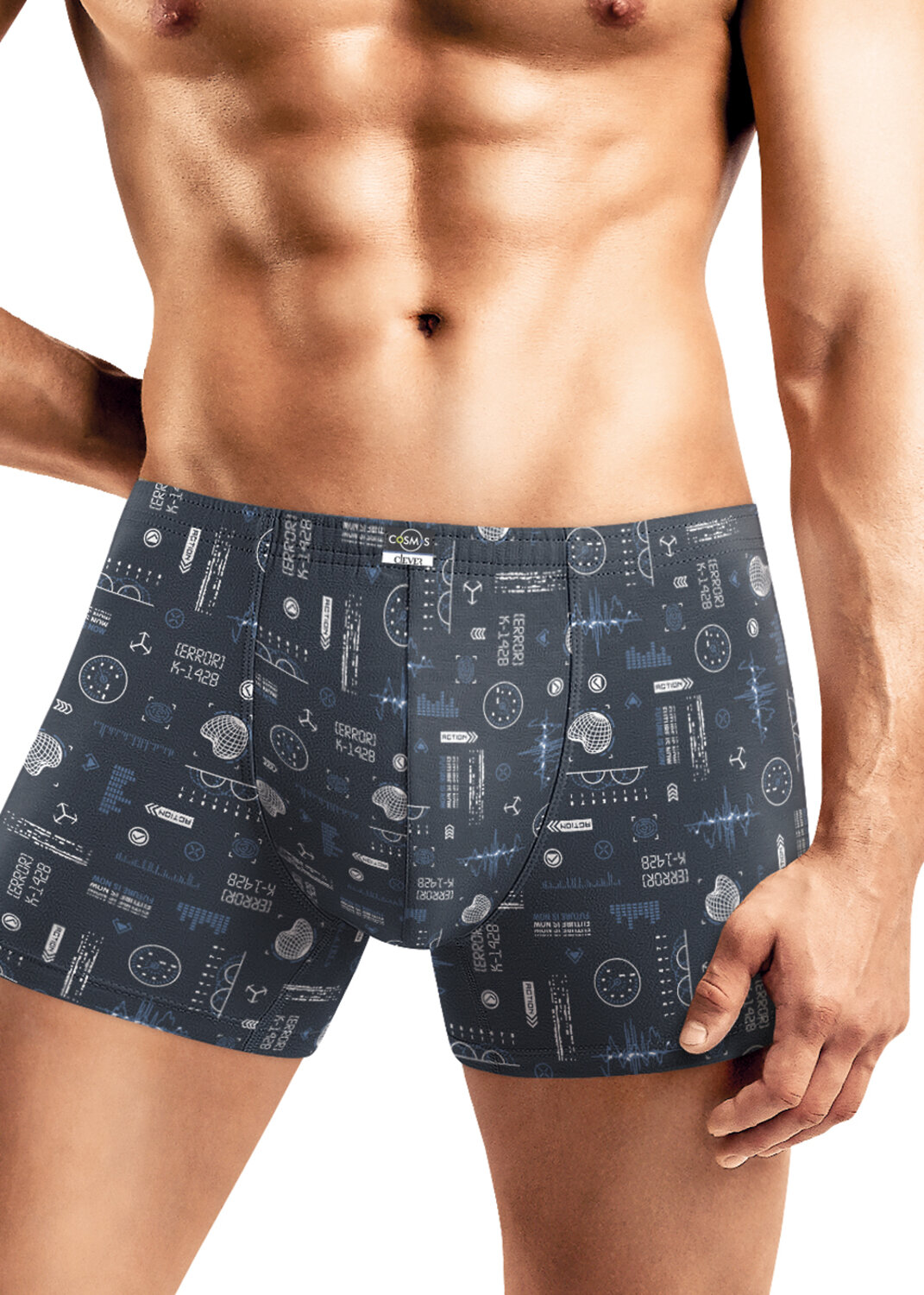 CLEVER Трусы 578966 MSH560331 т.синий/белый