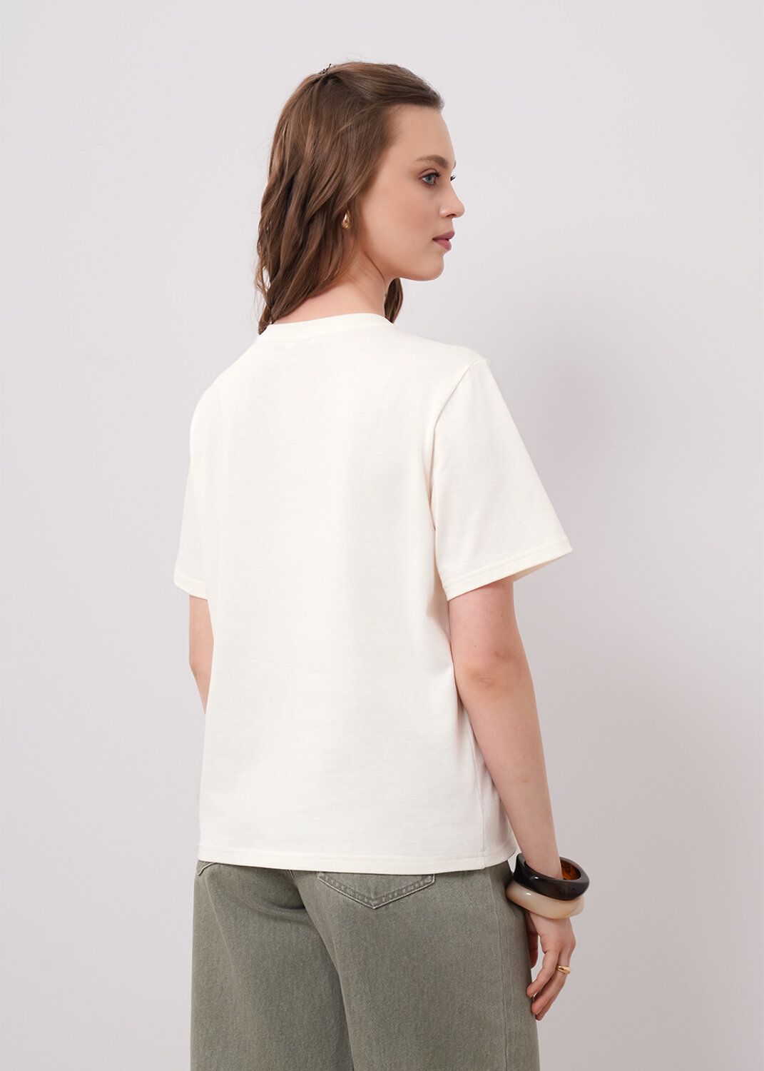 CLEVER Футболка 578986 266682кдт_п молочный