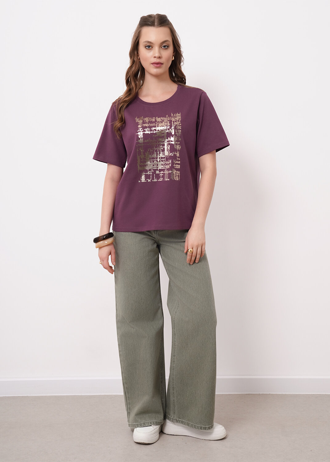 CLEVER Футболка 578987 266682кдт_п сливовый