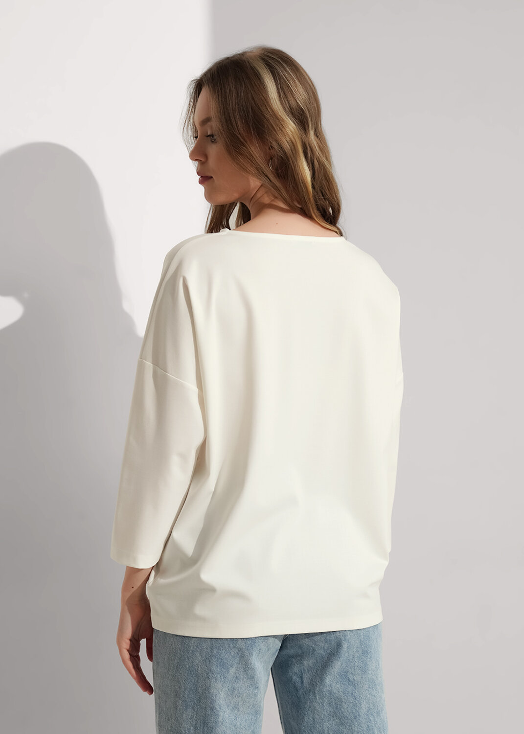 CLEVER Джемпер 579001 367062ии молочный