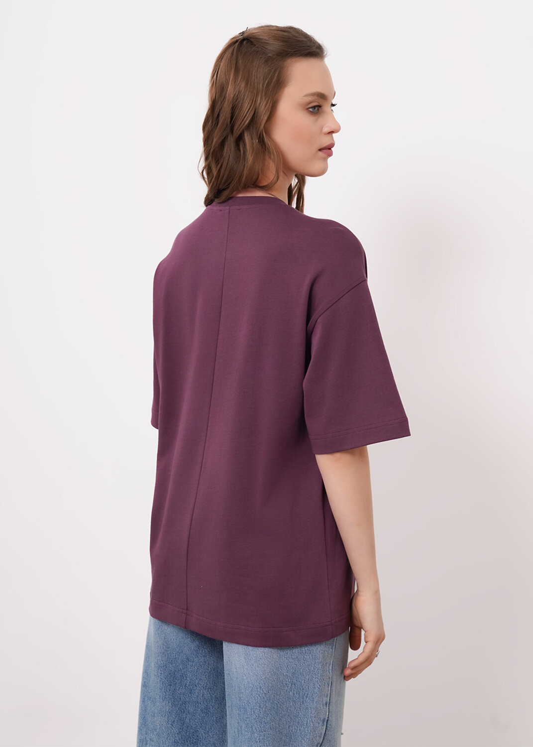 CLEVER Футболка 579006 267060кдт_п сливовый