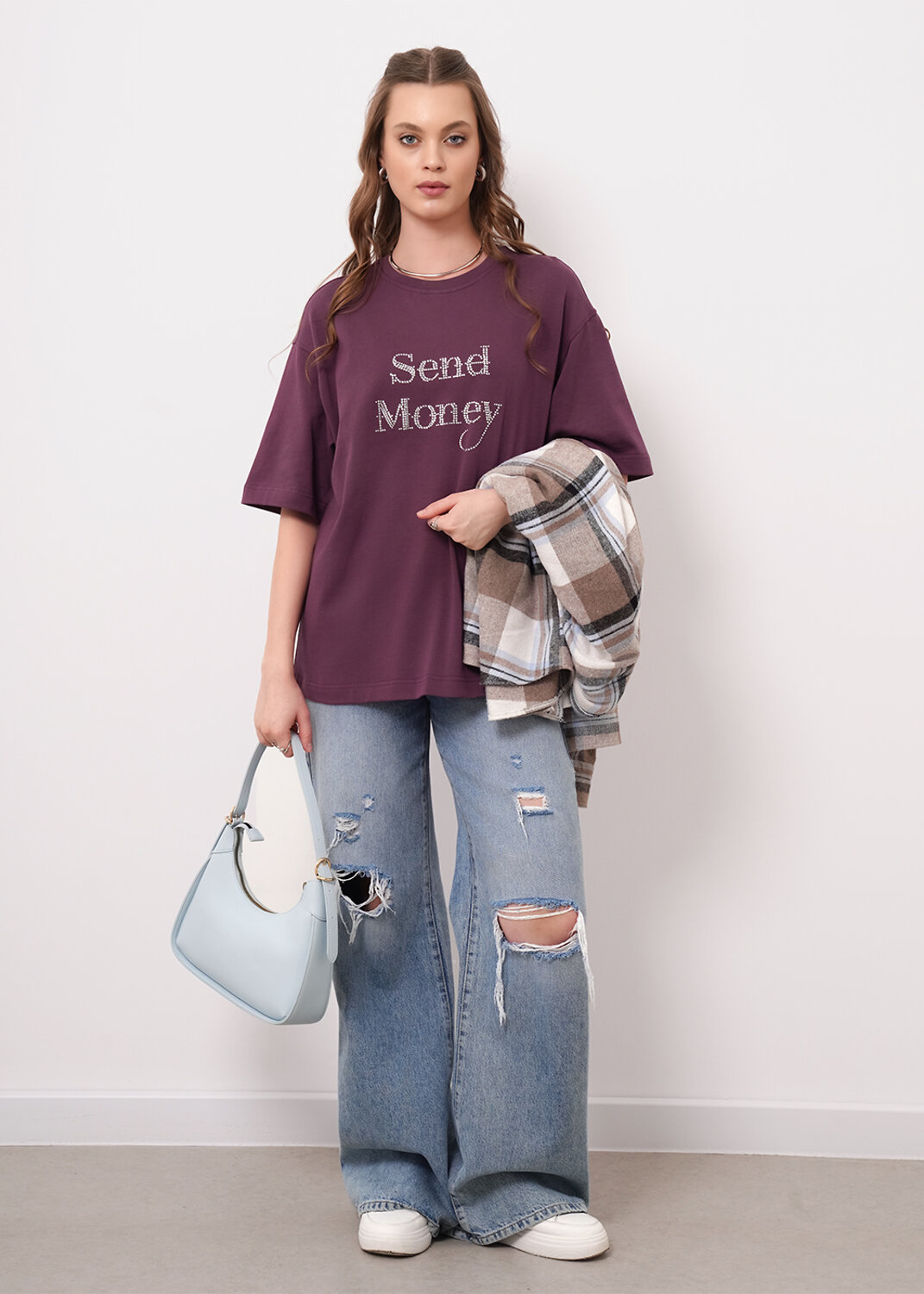 CLEVER Футболка 579006 267060кдт_п сливовый