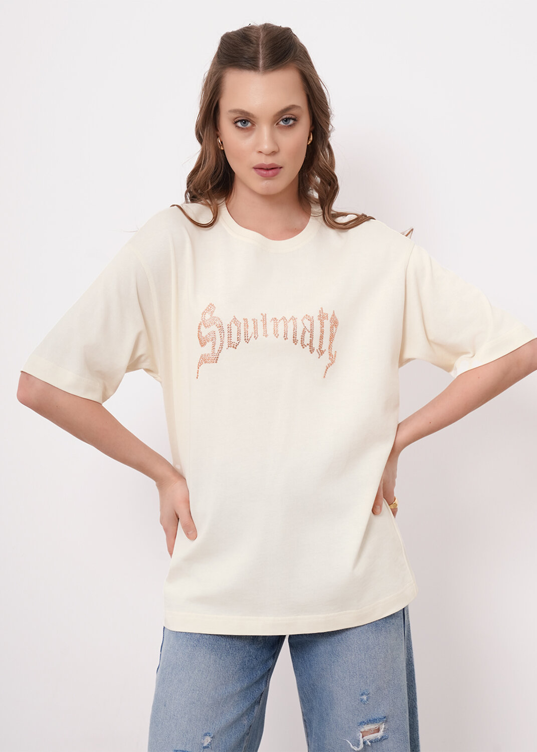 CLEVER Футболка 579007 267060кдт_п молочный