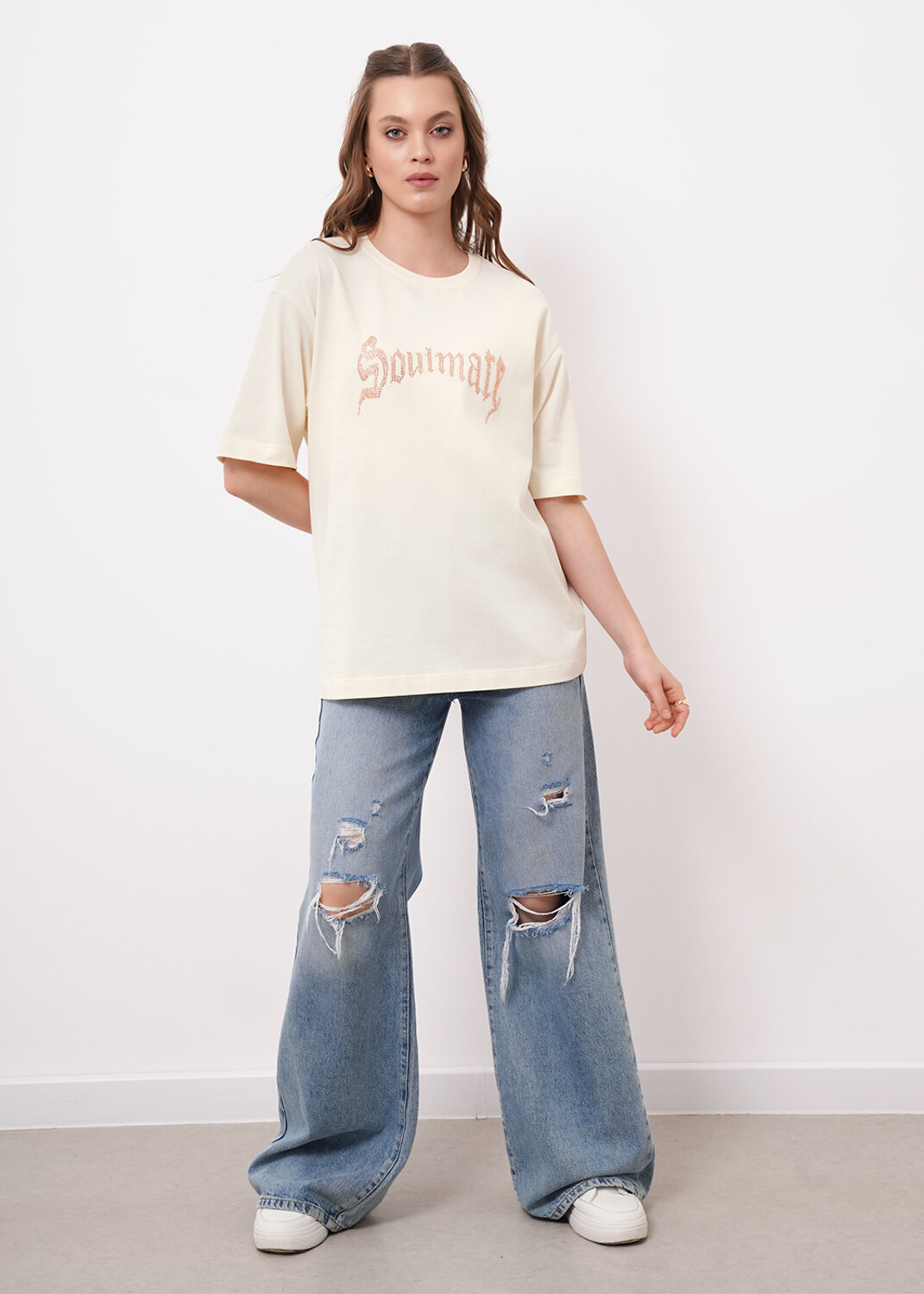 CLEVER Футболка 579007 267060кдт_п молочный